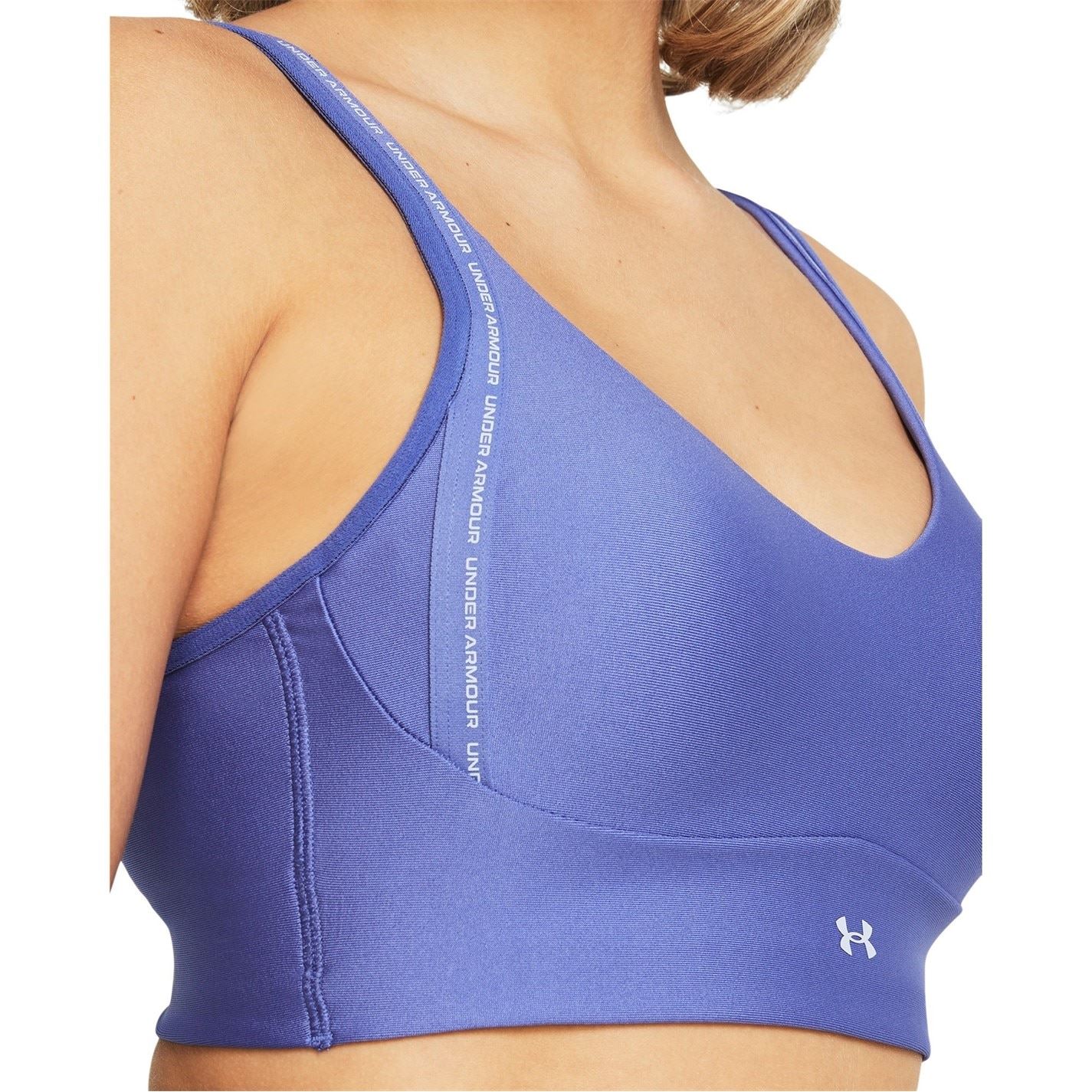 Under Armour Infin V-Neck Cropped Compression Bra