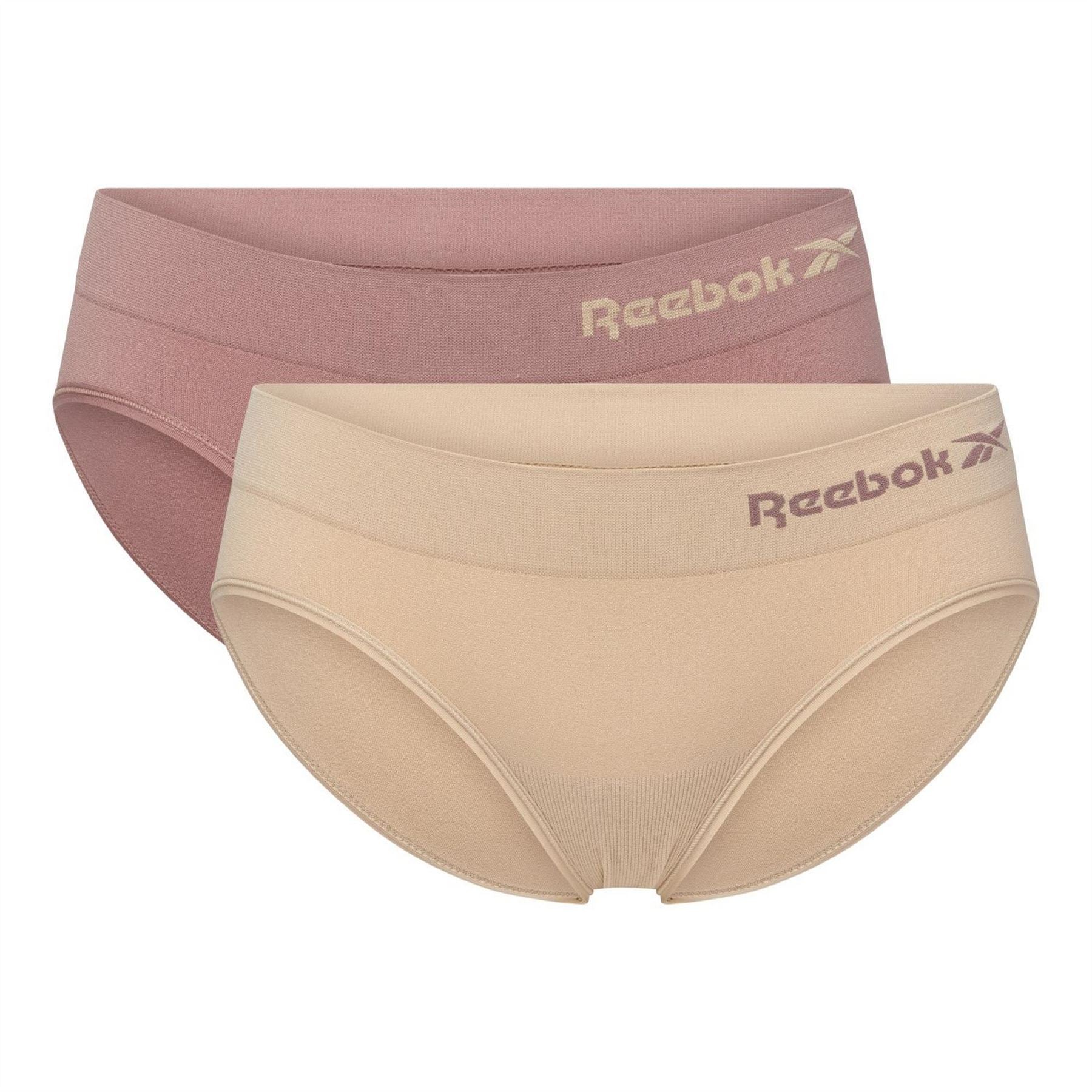 Reebok Womens 2 Pack Briefs Raina