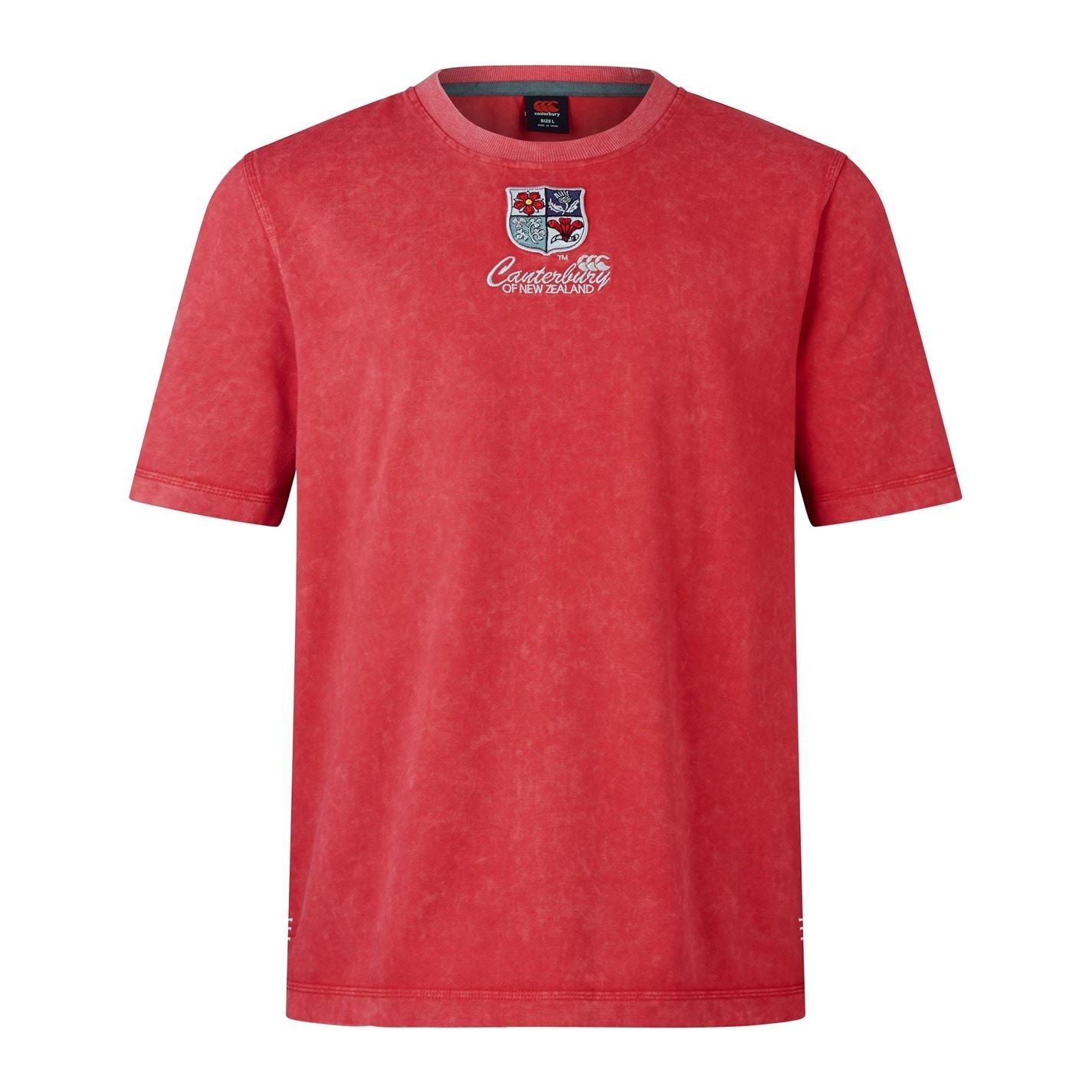 Canterbury Mens British  And  Irish Lions Heritage T-Shirt 2025