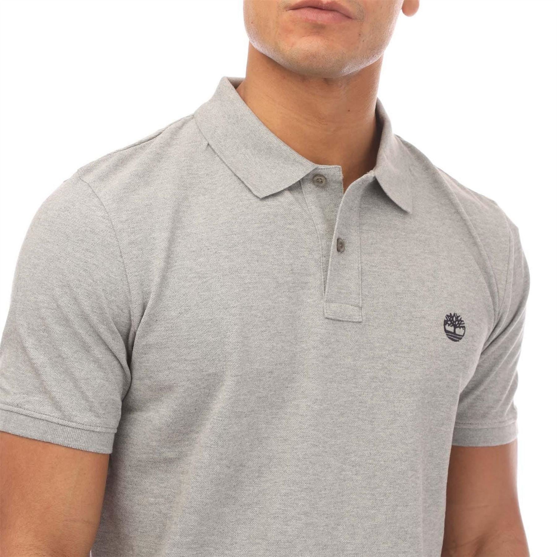 Timberland Oyster River Logo Short Sleeve Polo Shirt