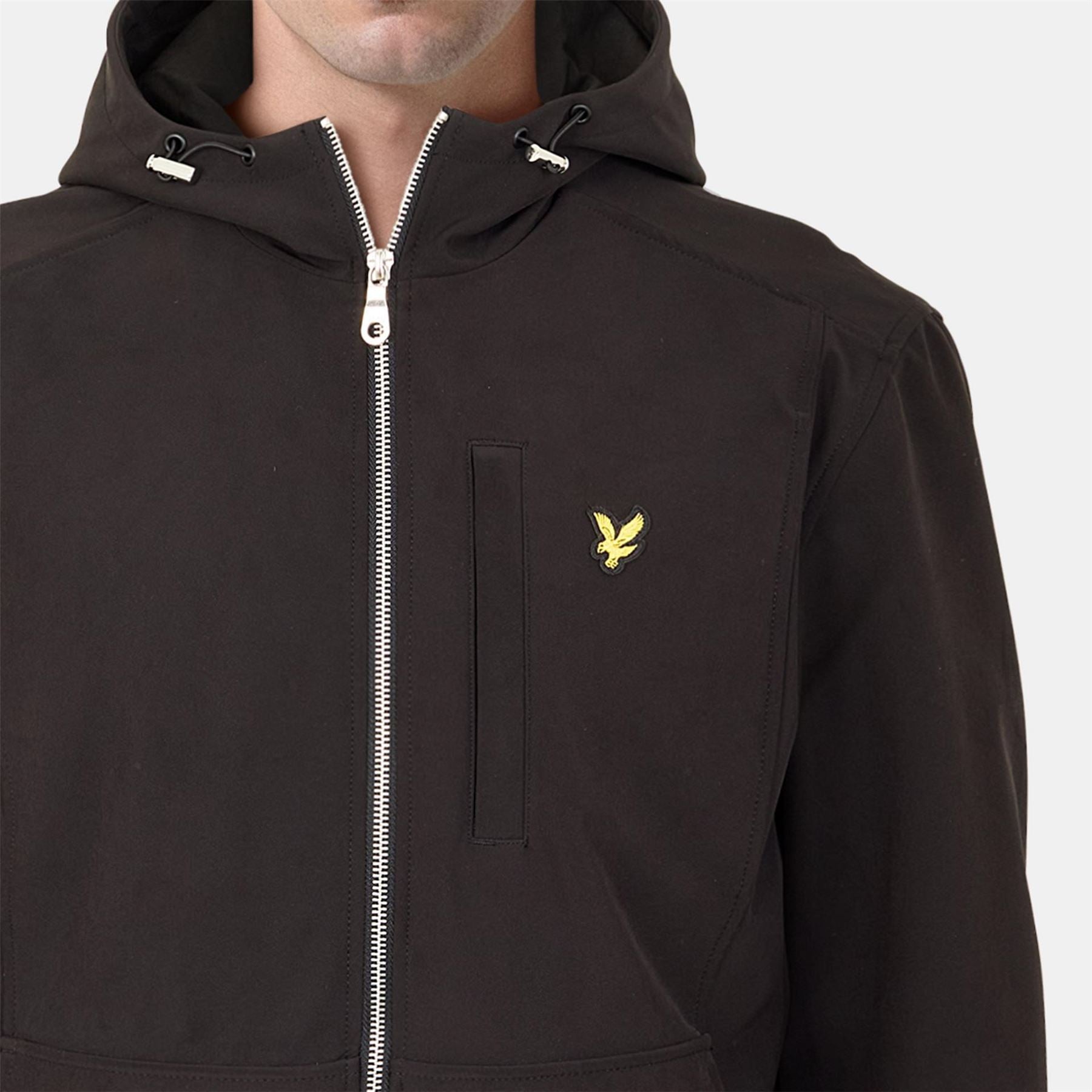 Lyle and Scott Lightweight Hooded Long Sleeve Softshell Jacket