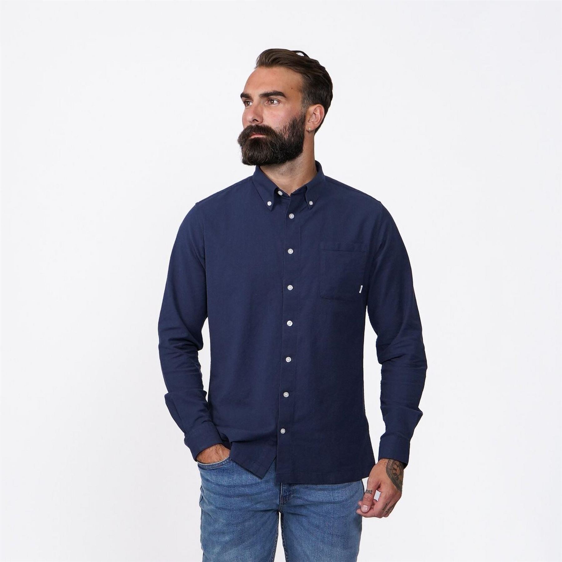 Firetrap Mens Basic Oxford Shirt