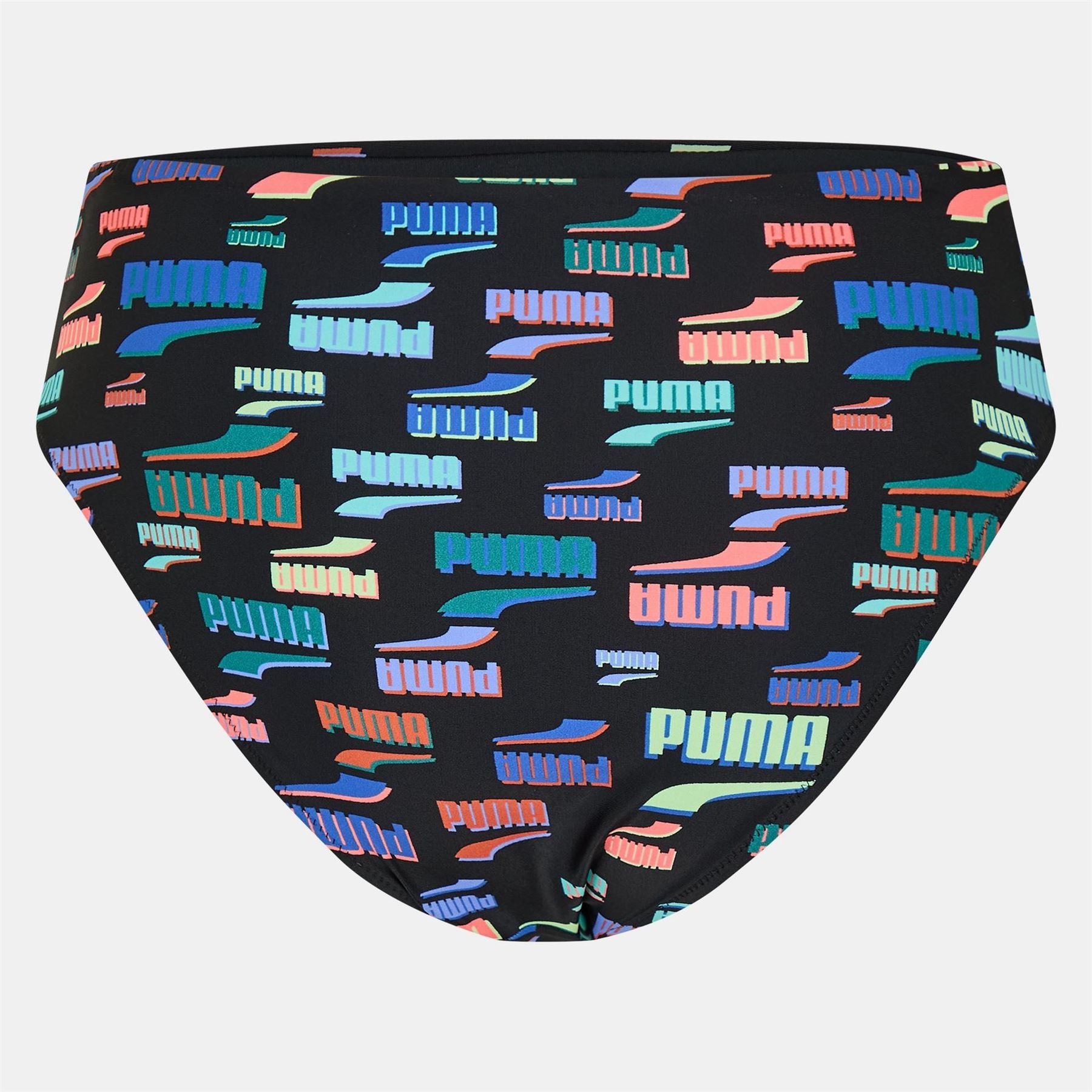 Puma Printed High Waisted Bikini Bottom