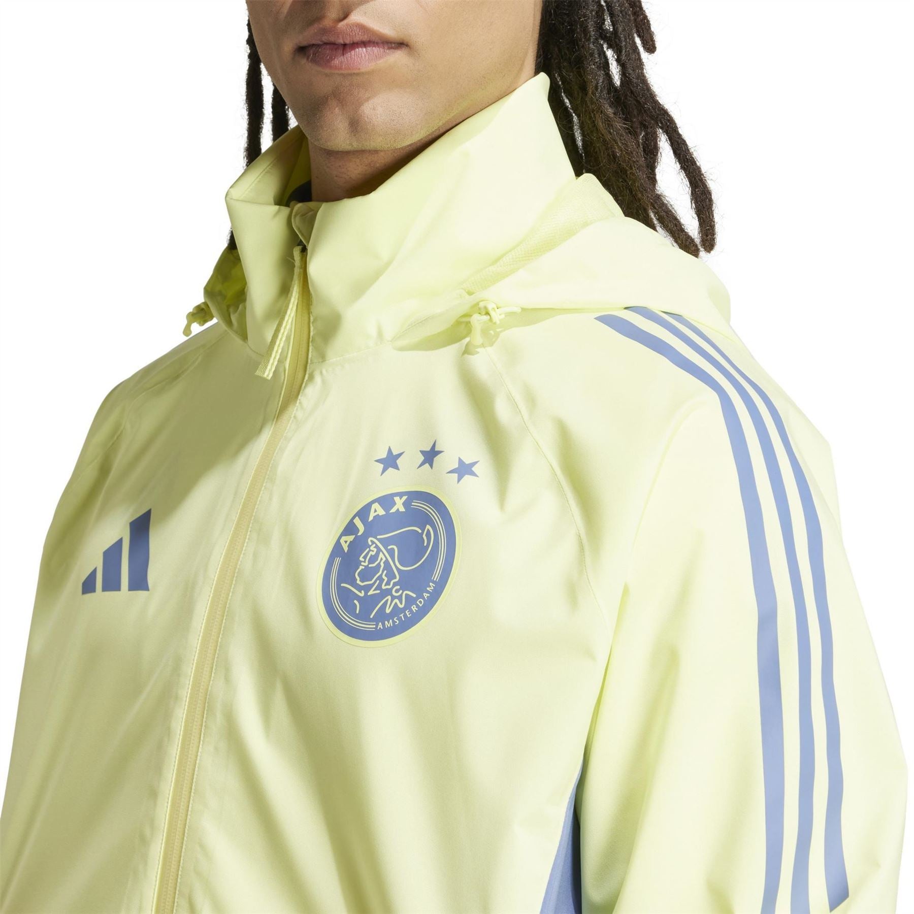 adidas Mens Ajax Rain Jacket 24 25