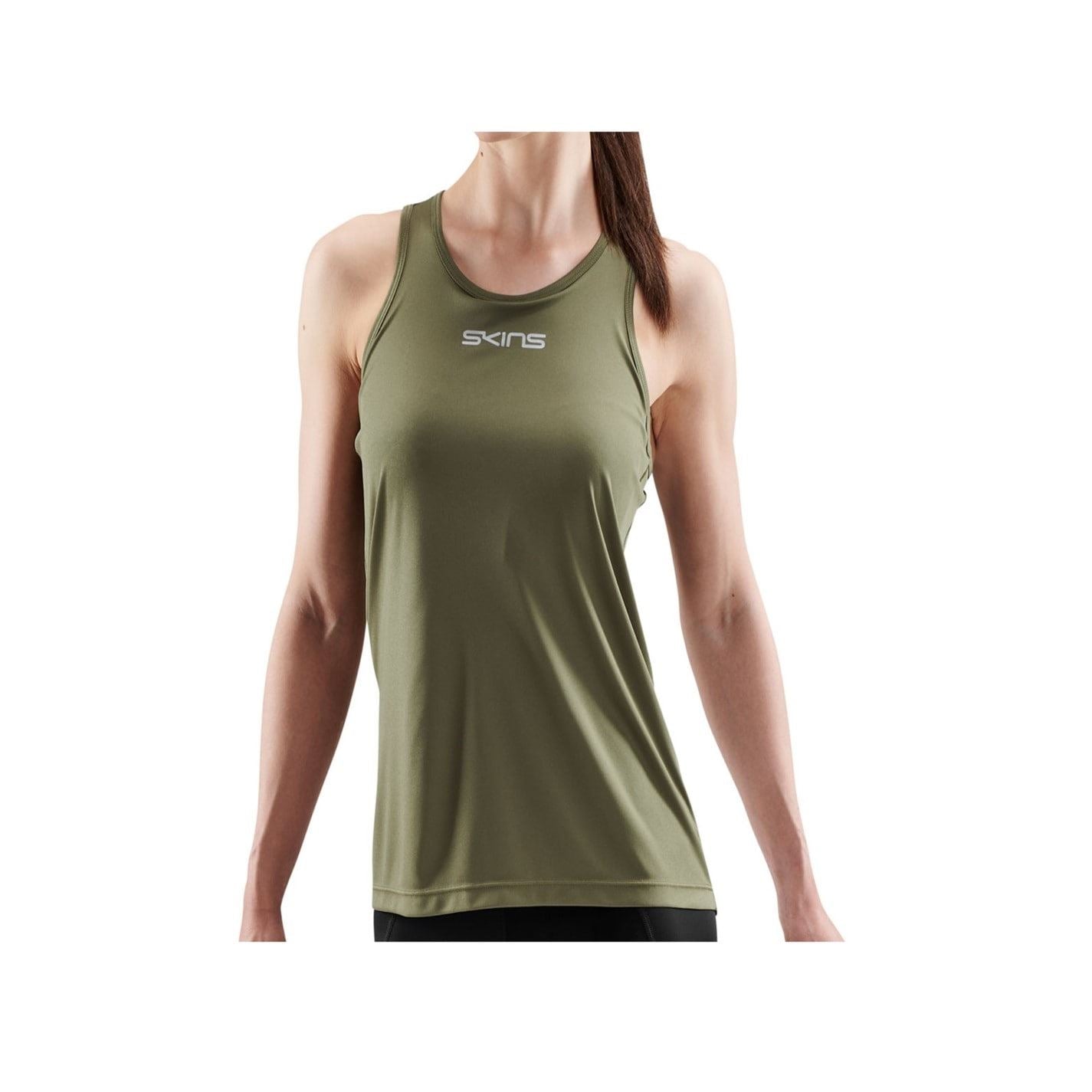 Skins Scoop Neck Regular Fit Tank Top