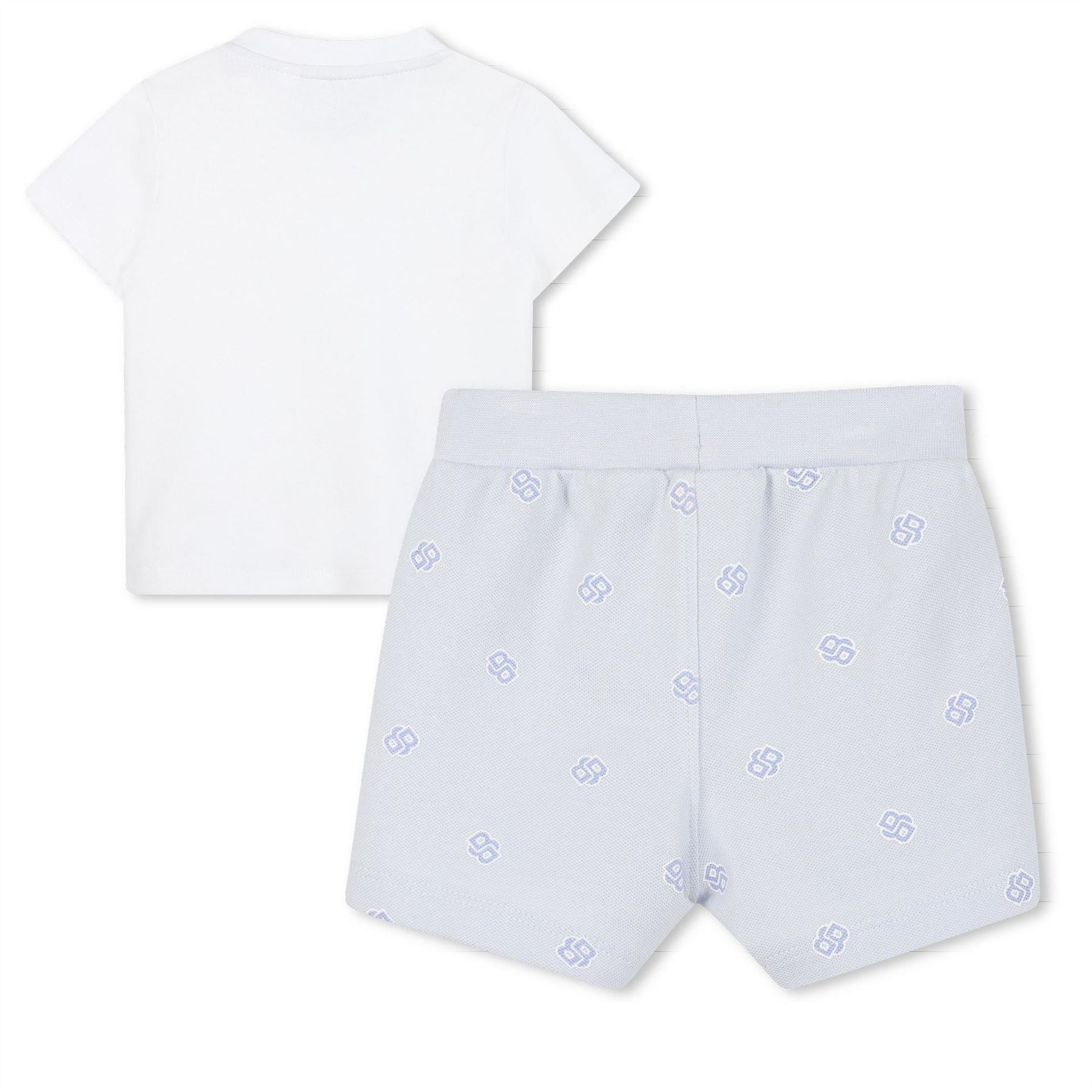 Boss Crew Neck Short Sleeve Shirt and Short Set