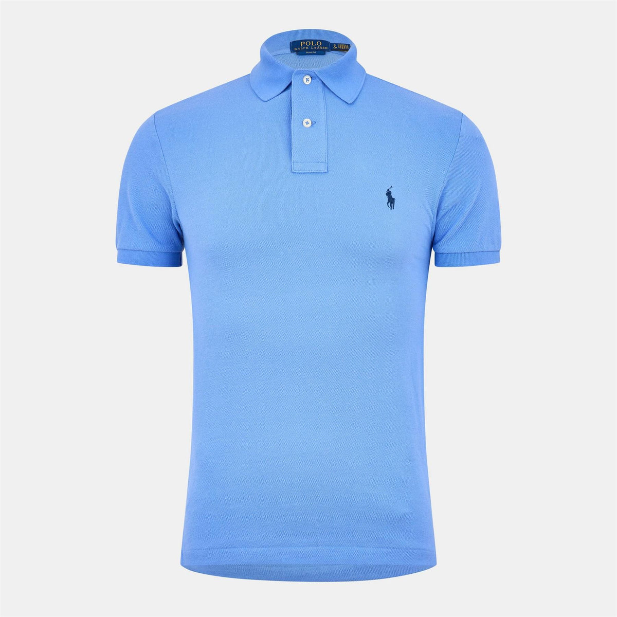 Polo Ralph Lauren Embroidered Slim Fit Collared Short Sleeve Polo Shirt