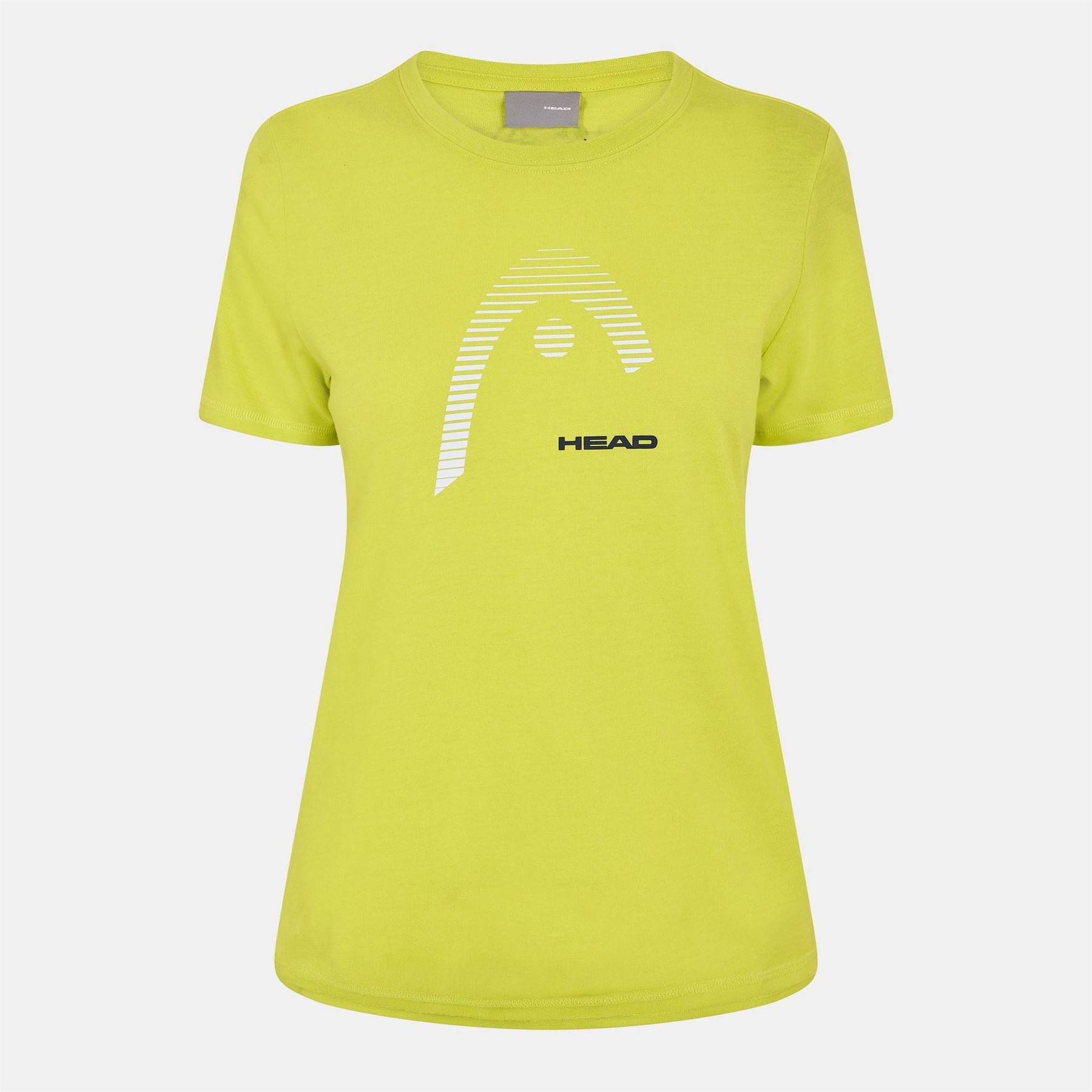 HEAD Club Lara Crew Neck Ribbed Collar Short Sleeve T-Shirt