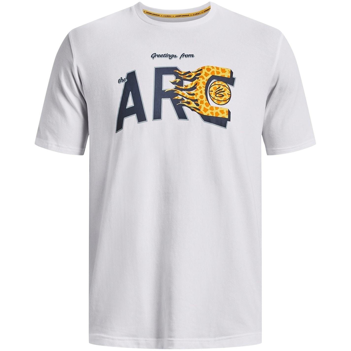 Under Armour Curry Arc Cotton Short Sleeve Performance T Shirt