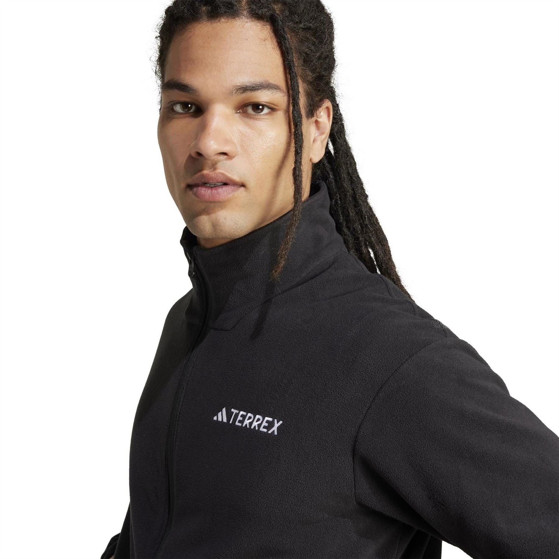 adidas Mens Multi Essentials Full Zip Fleece Jacket