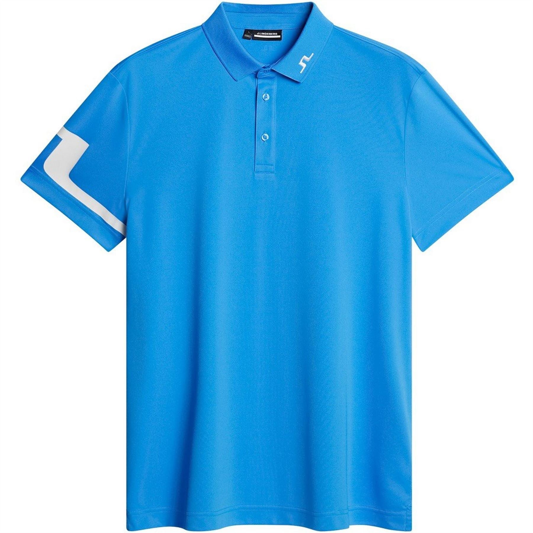 J Lindeberg Golf Heath Collared Neck Short Sleeve Polo Shirt