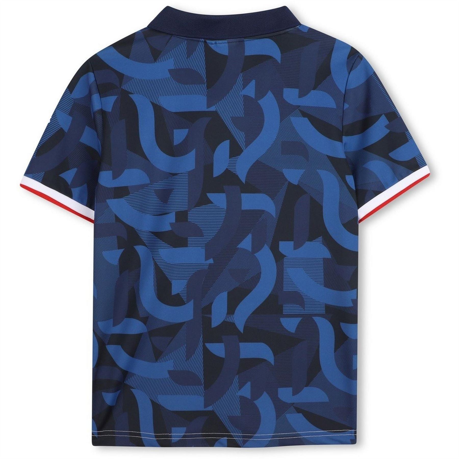 Boss France Football Polo Shirt