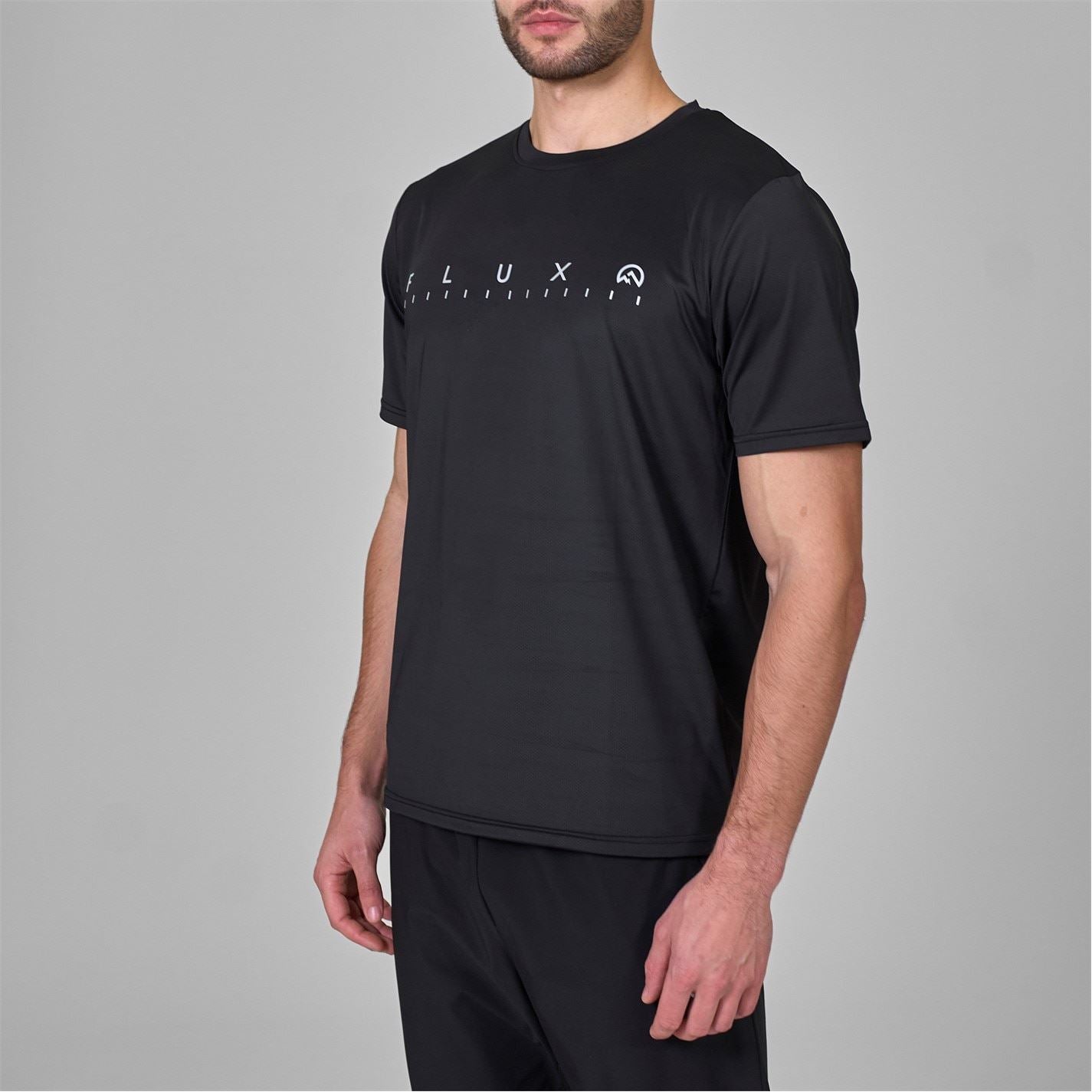 Flux Active Mens Graphic Logo T-Shirt