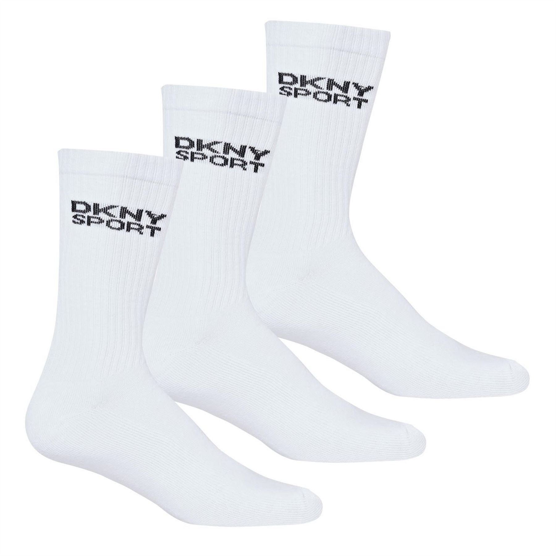 DKNY Mens 3 Pack Sports Socks Radde