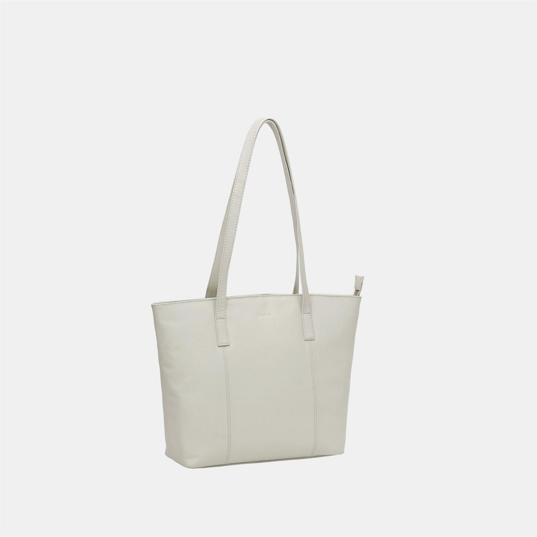Firetrap Work Leather Zip Tote Bag