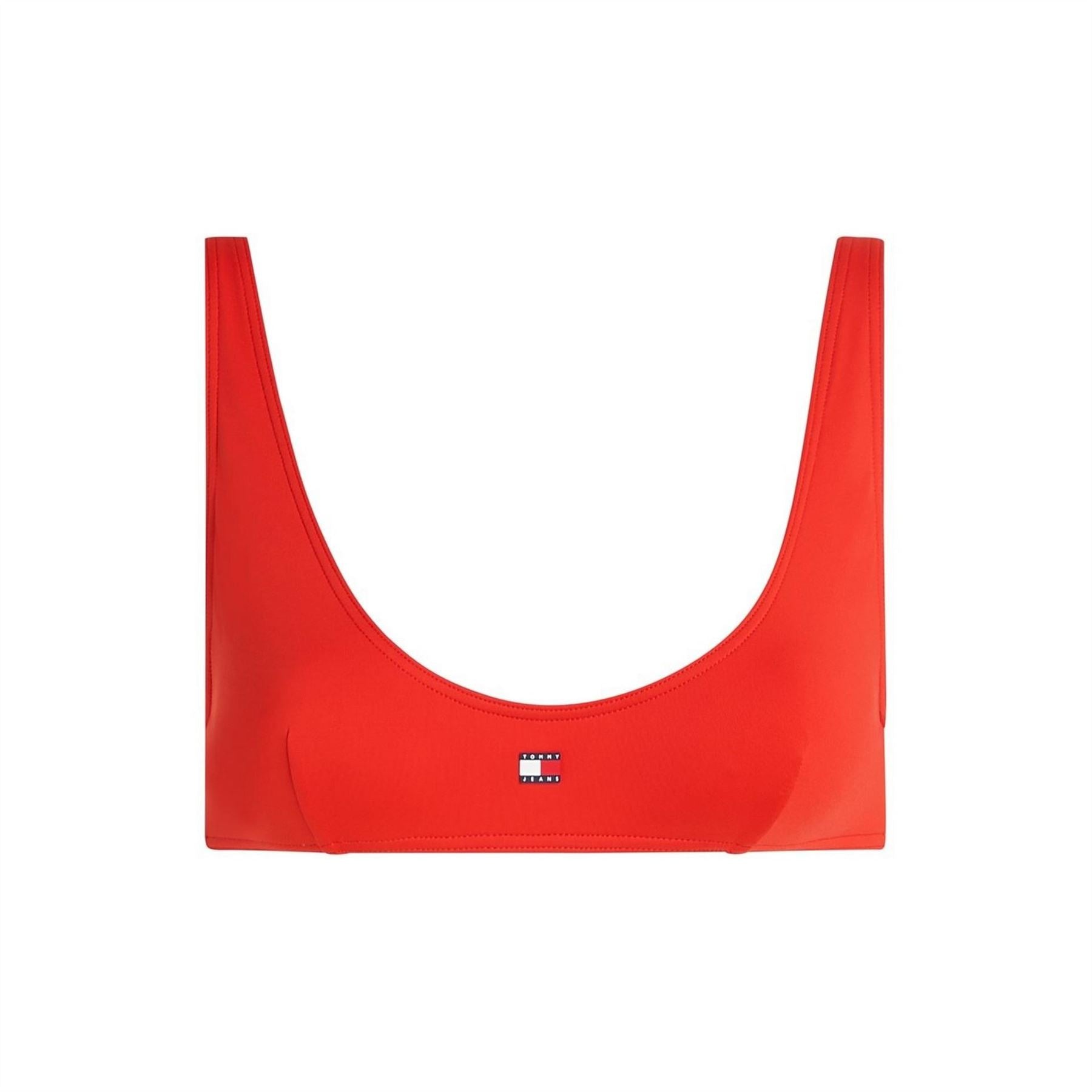 Tommy Hilfiger Scoop Neck Bralette Bikini Top