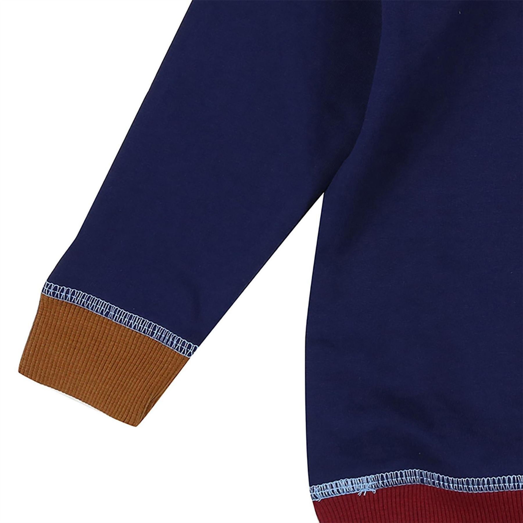Lilly and Sid Printed Logo Lettering Sweatshirt