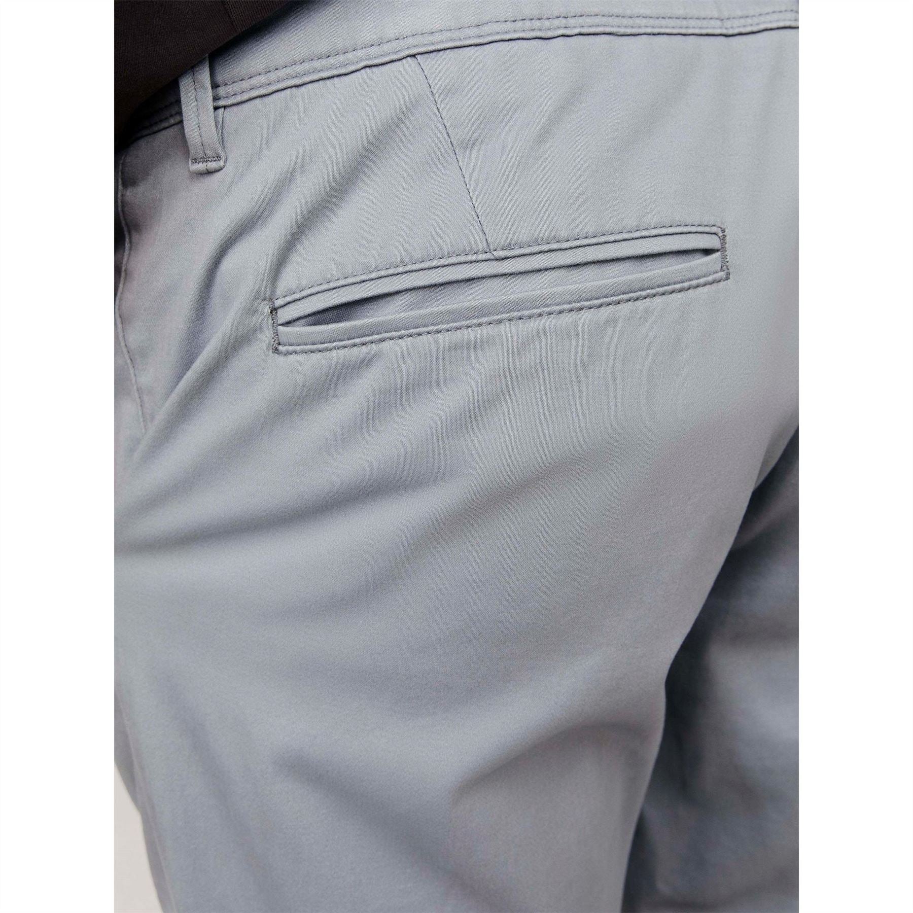 Jack and Jones Marco Bowie Solid Patterned Slim Five Pocket Chinos