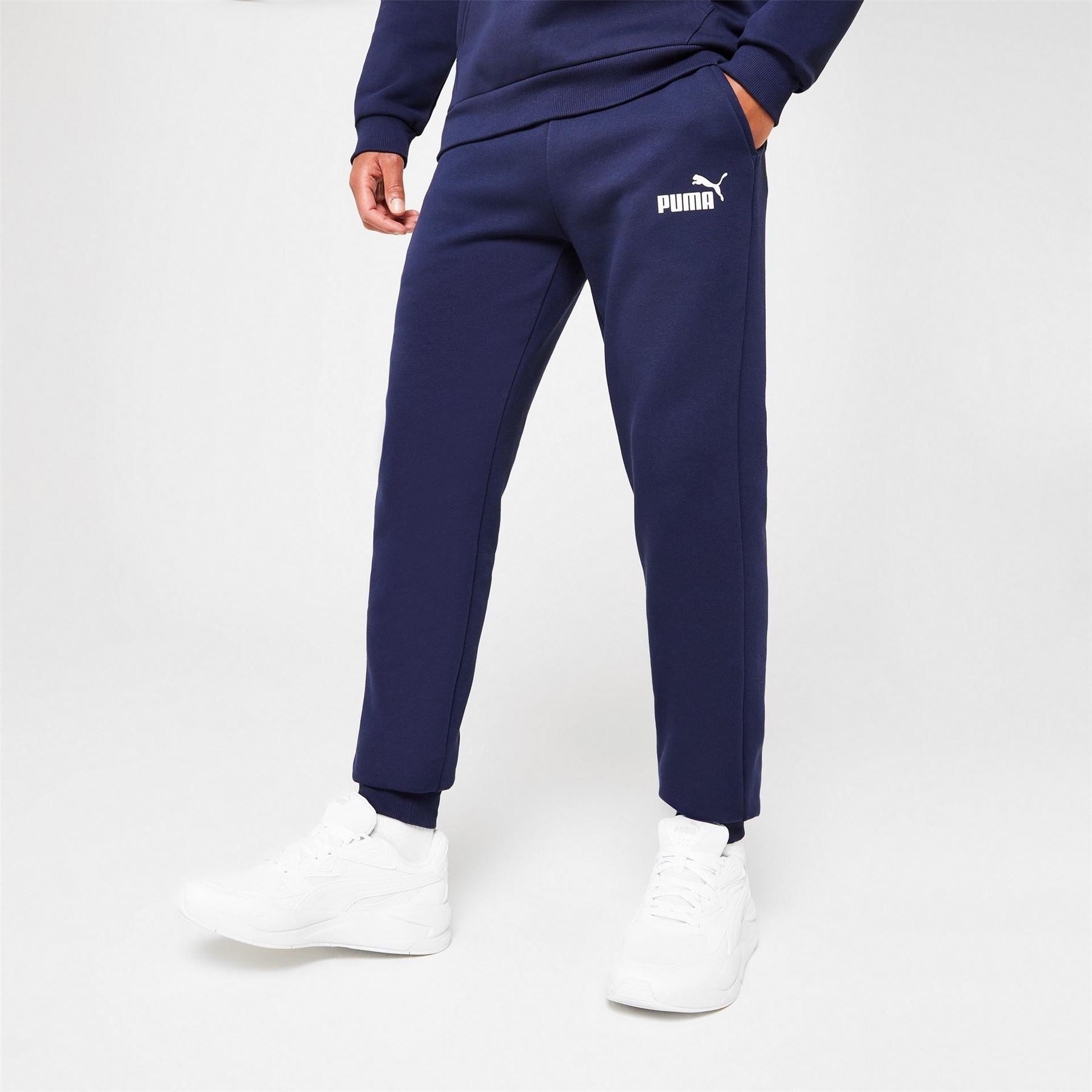 Puma Mens Tapered Fleece Pants