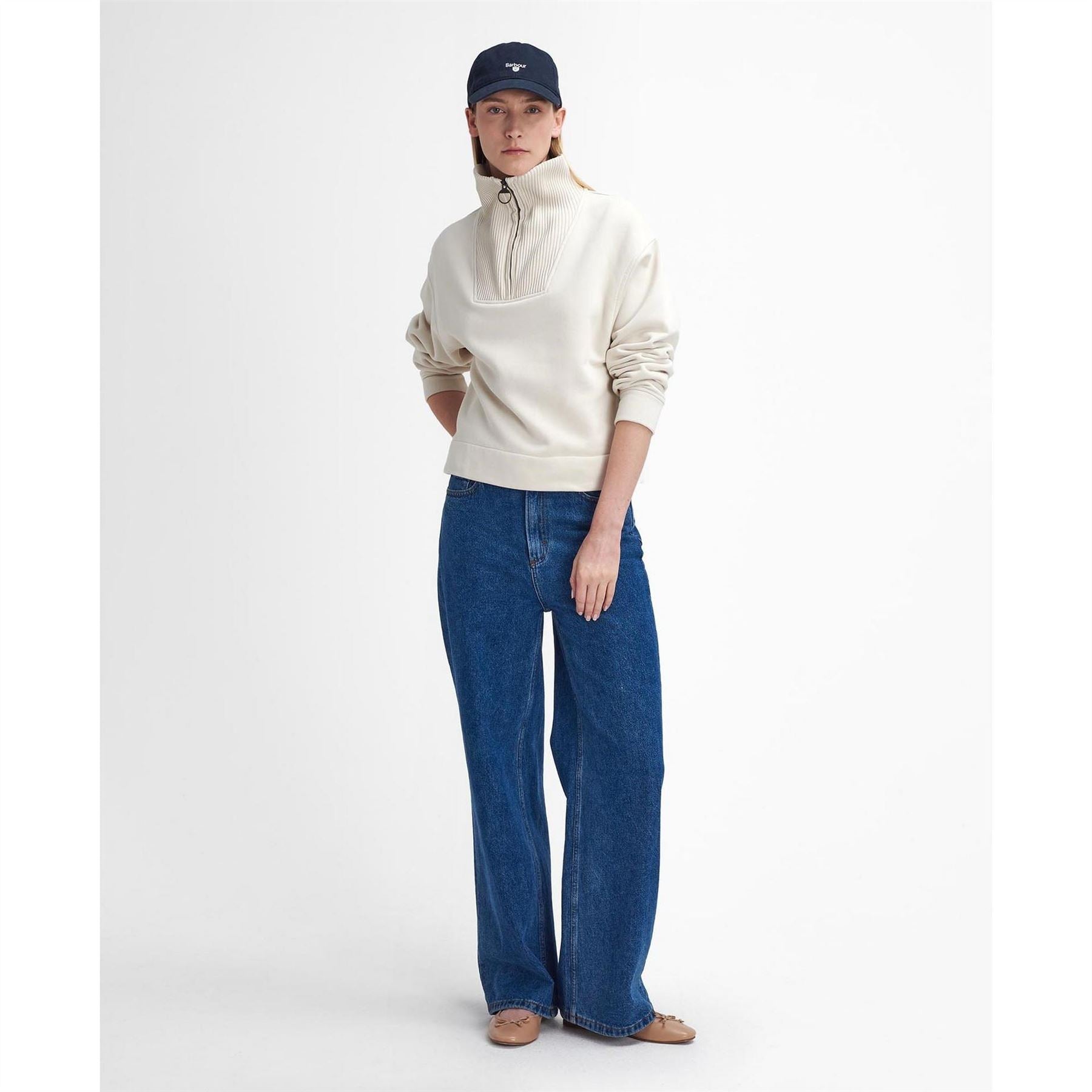 Barbour Half Zip Sweatshirt