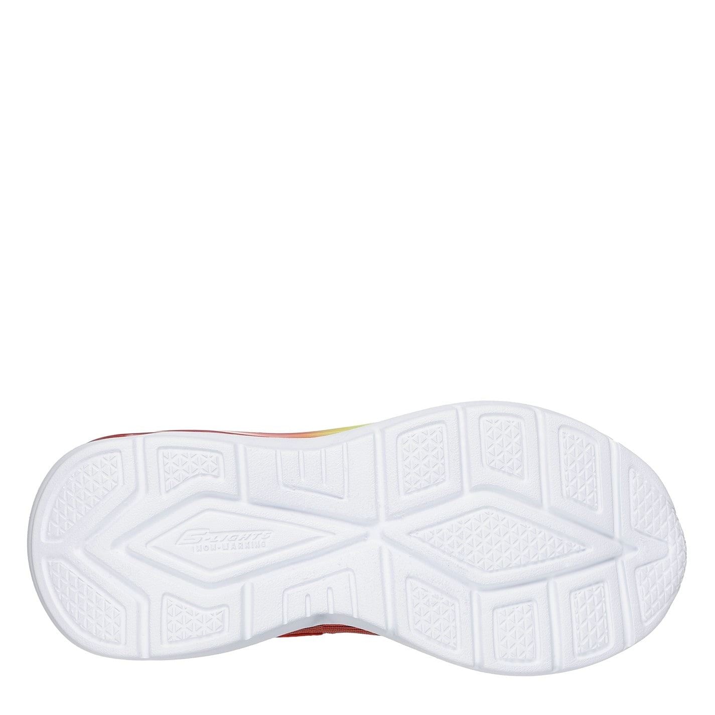 Skechers Lighted Gore  And  Strap Sneaker W Mids Light Up Trainers Boys