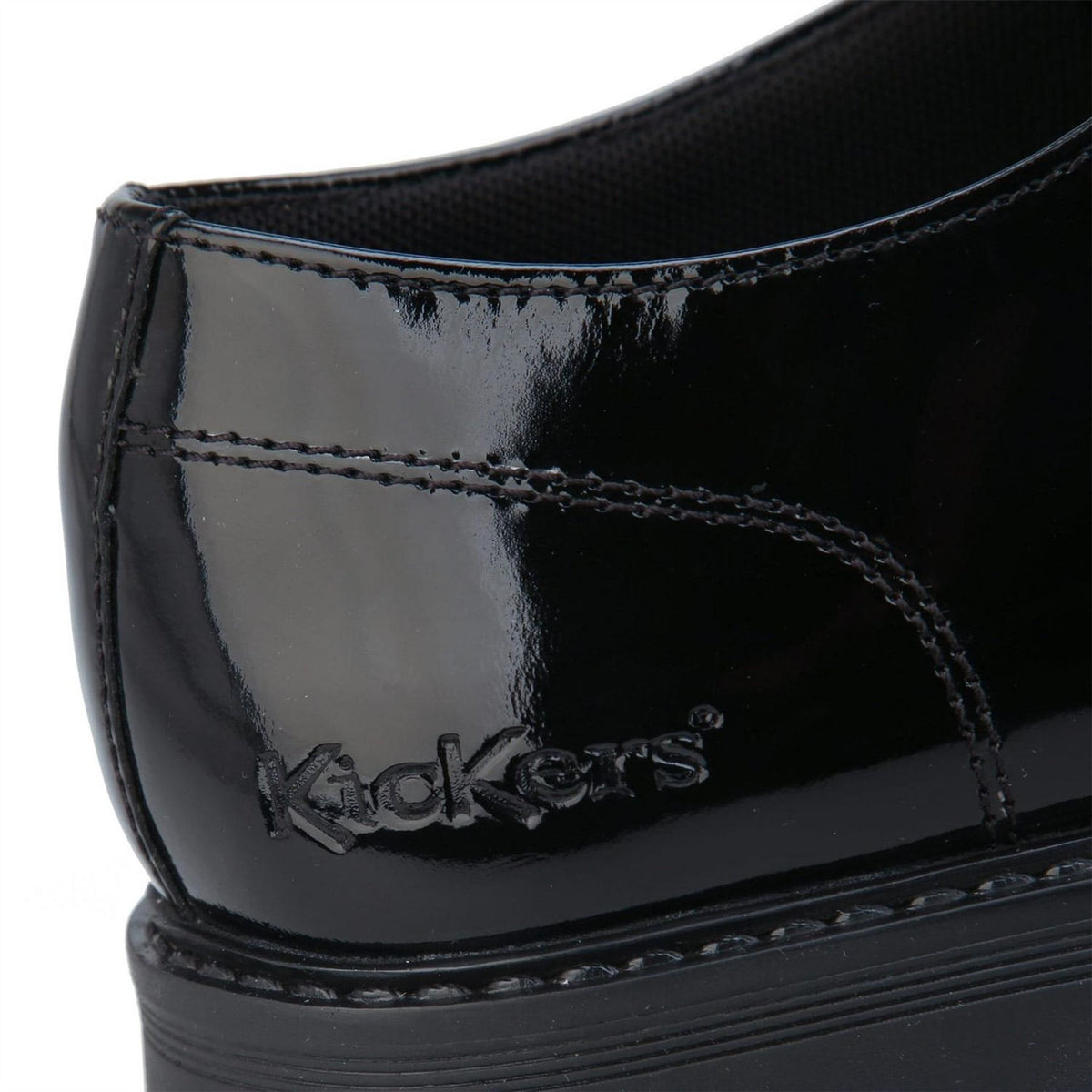 Kickers Finley Lace Up Patent Shoes