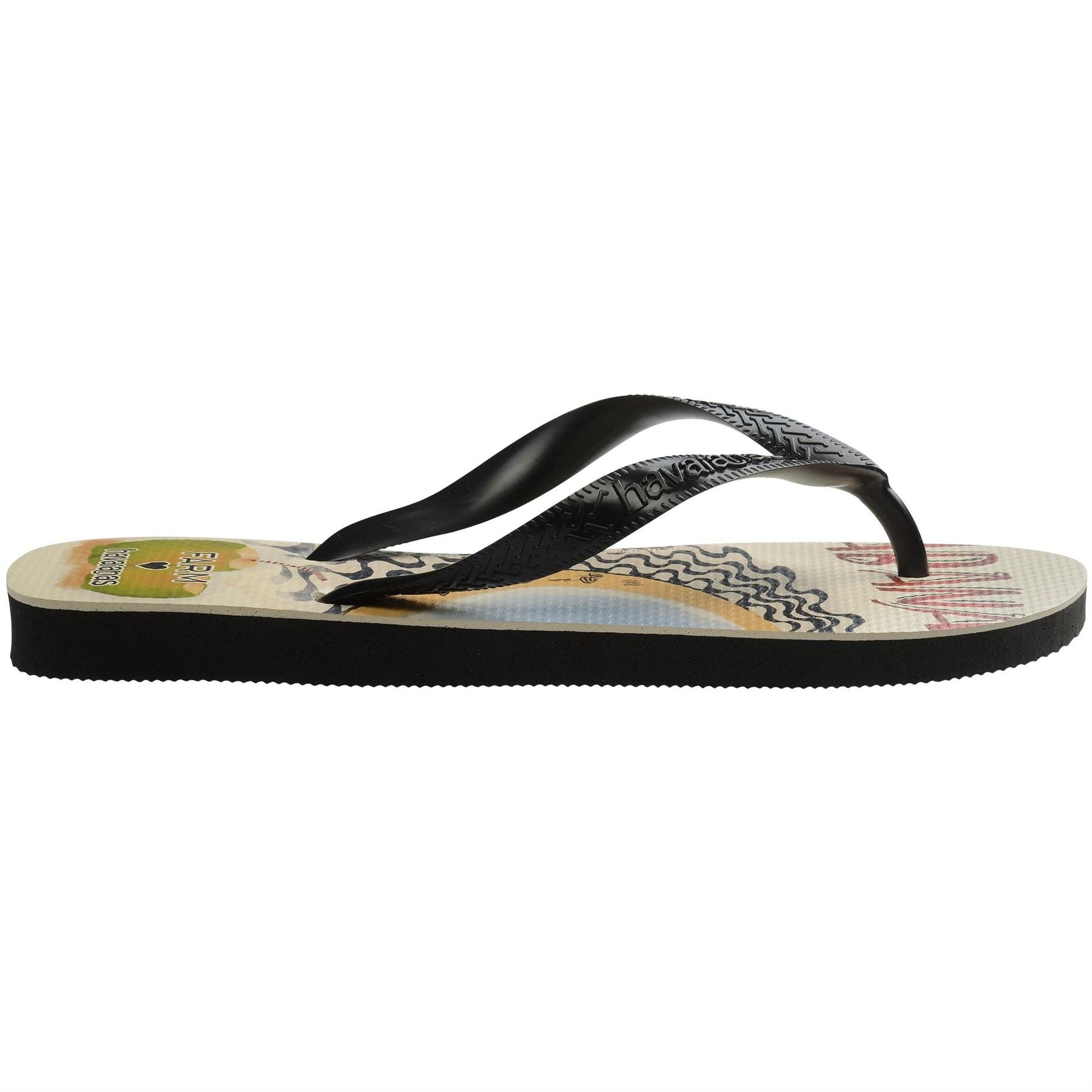 Havaianas Graphic Print Thong Toe Flip Flop Sandals