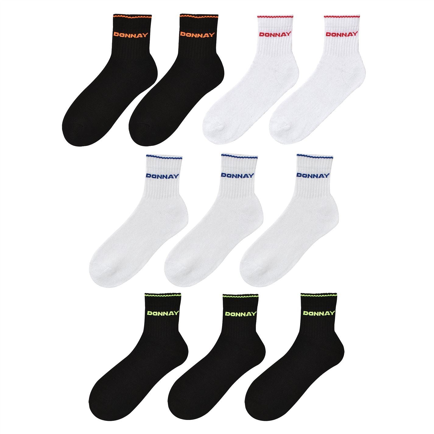 Donnay  10 Pack Quarter Socks Childrens