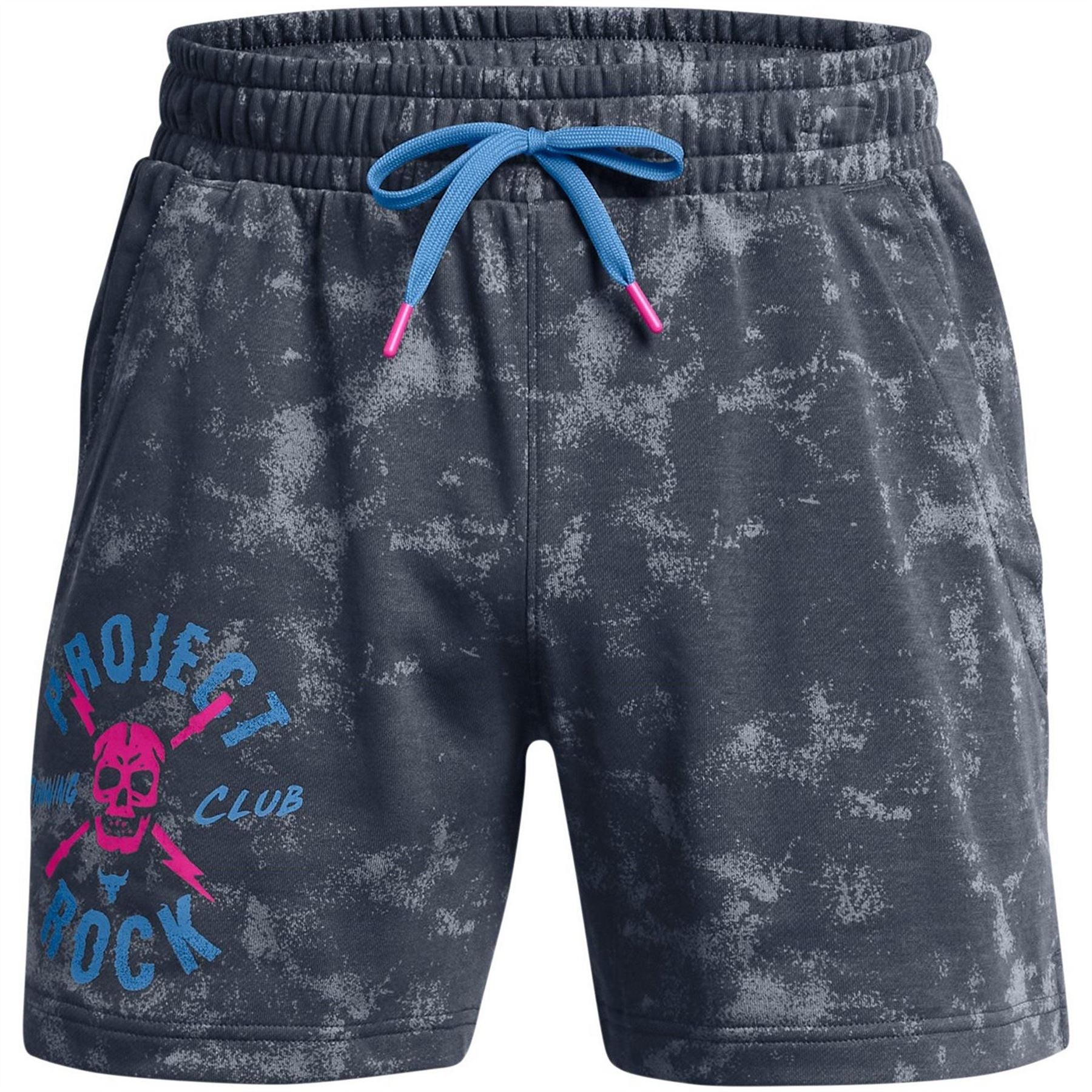 Under Armour Project Rock Graphic Print Bermuda Shorts