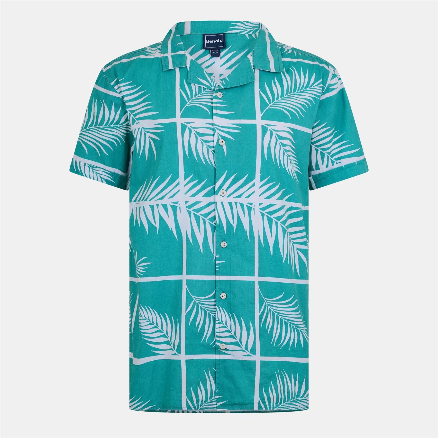 Bench Rafil Short Sleeve Patterned Shirt