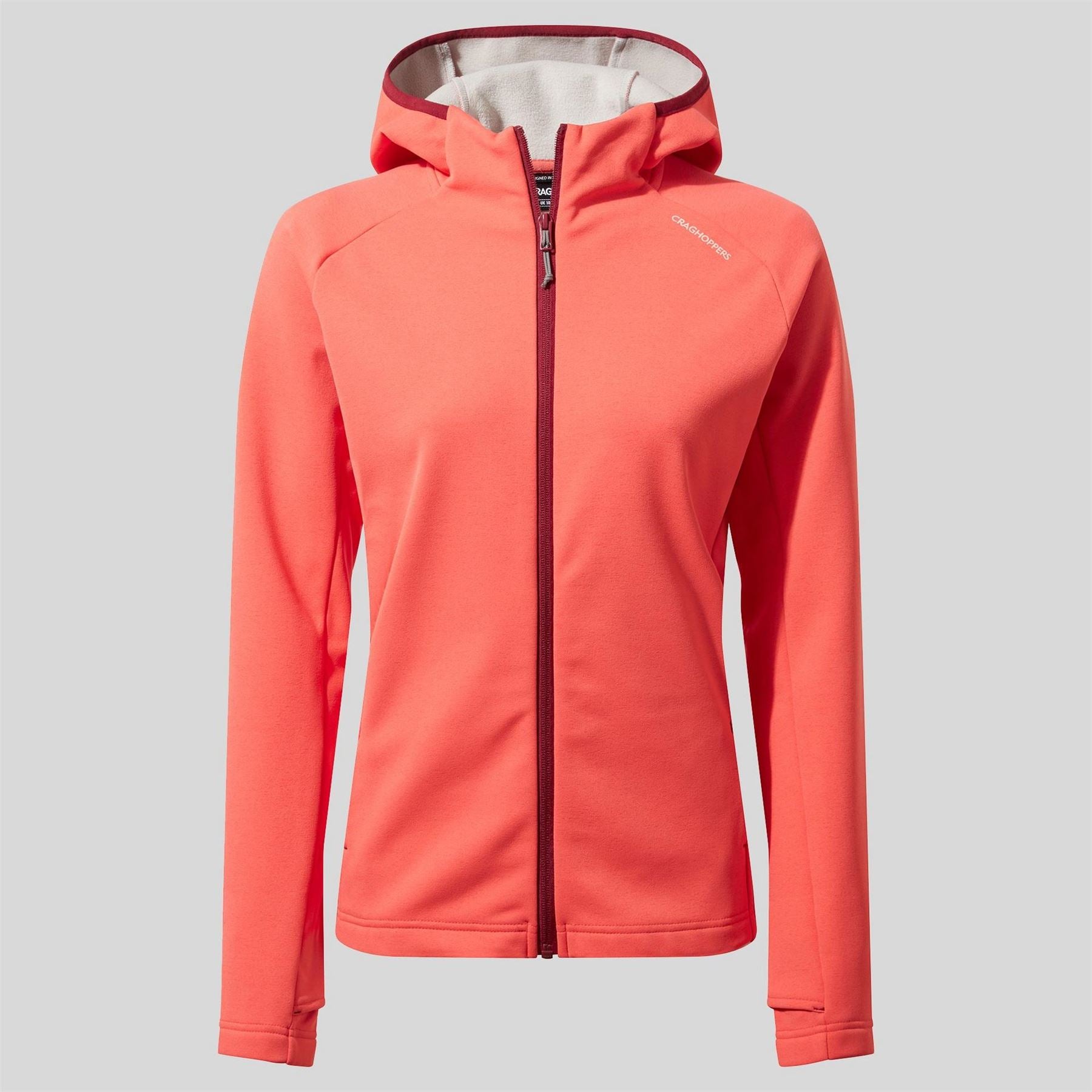 Craghoppers Crag Dynamic Full Zip Fleece, Fleece Fabric