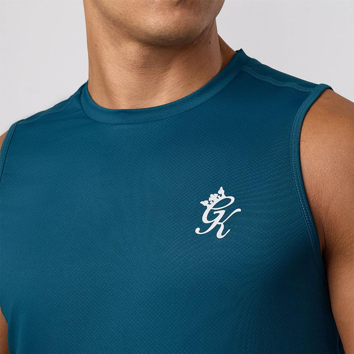 Gym King King Energy Vest   Oil Blue