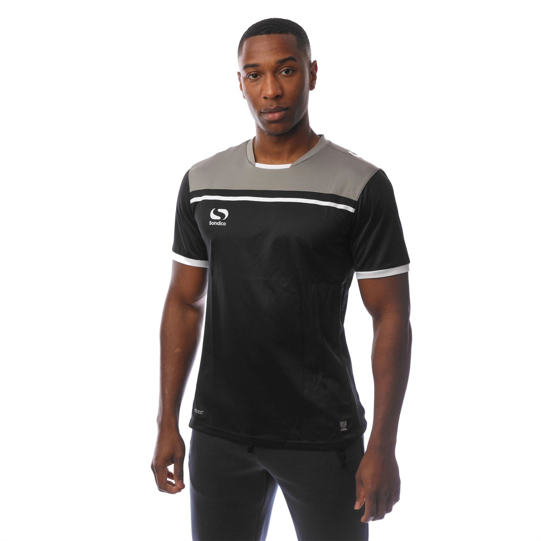 Sondico Crew Neck Short Sleeve Jersey T-Shirt
