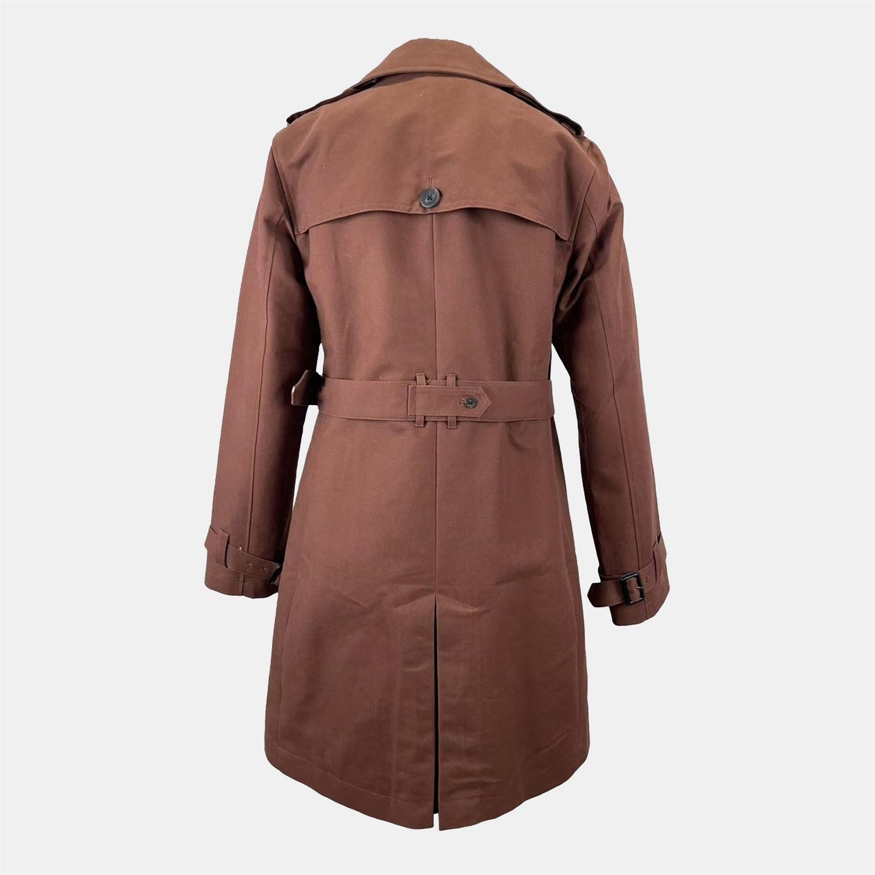 Jack Wills  Double Breasted Cotton Water Resistant Mid Length Trench Coat