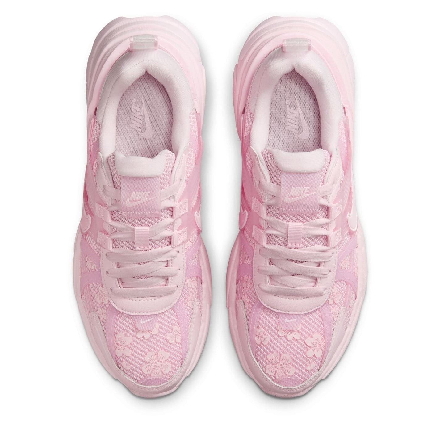 Nike V2K Floral Patterned Low Top Sneakers