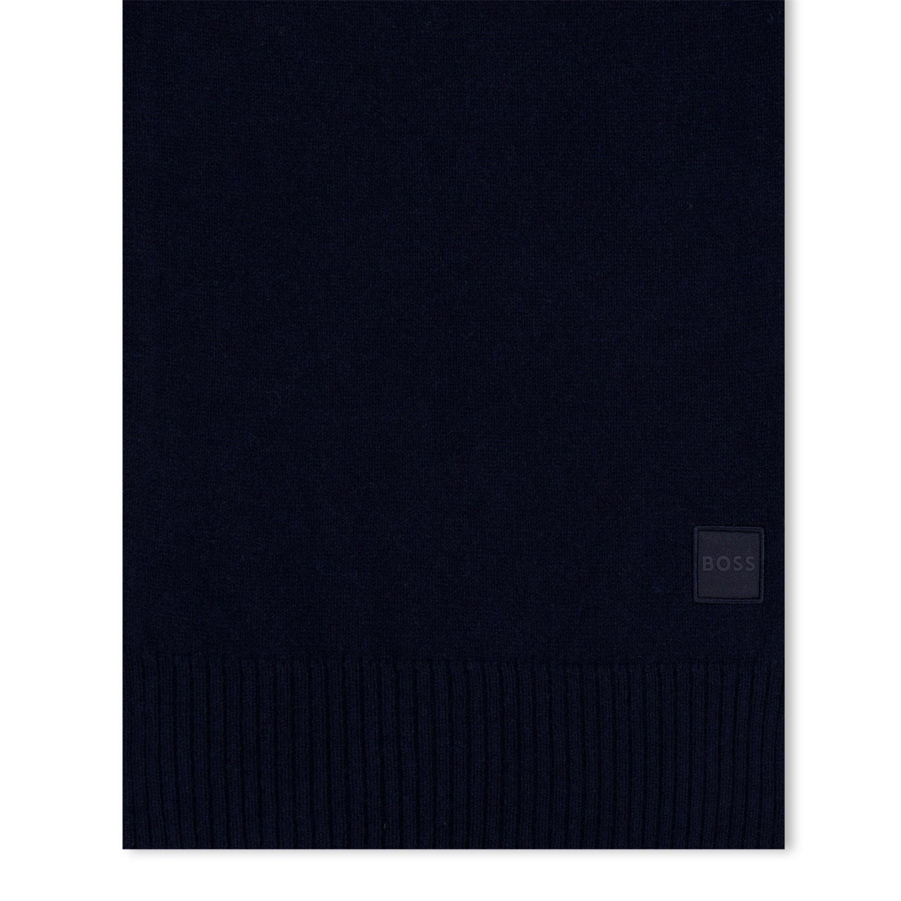 Boss Akaio Knitted Design Scarf
