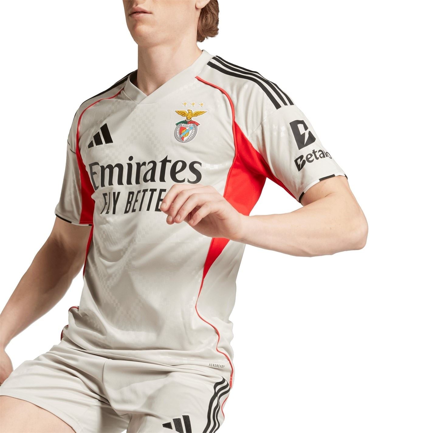 adidas Benfica Away Shirt 2025 2026 Adults
