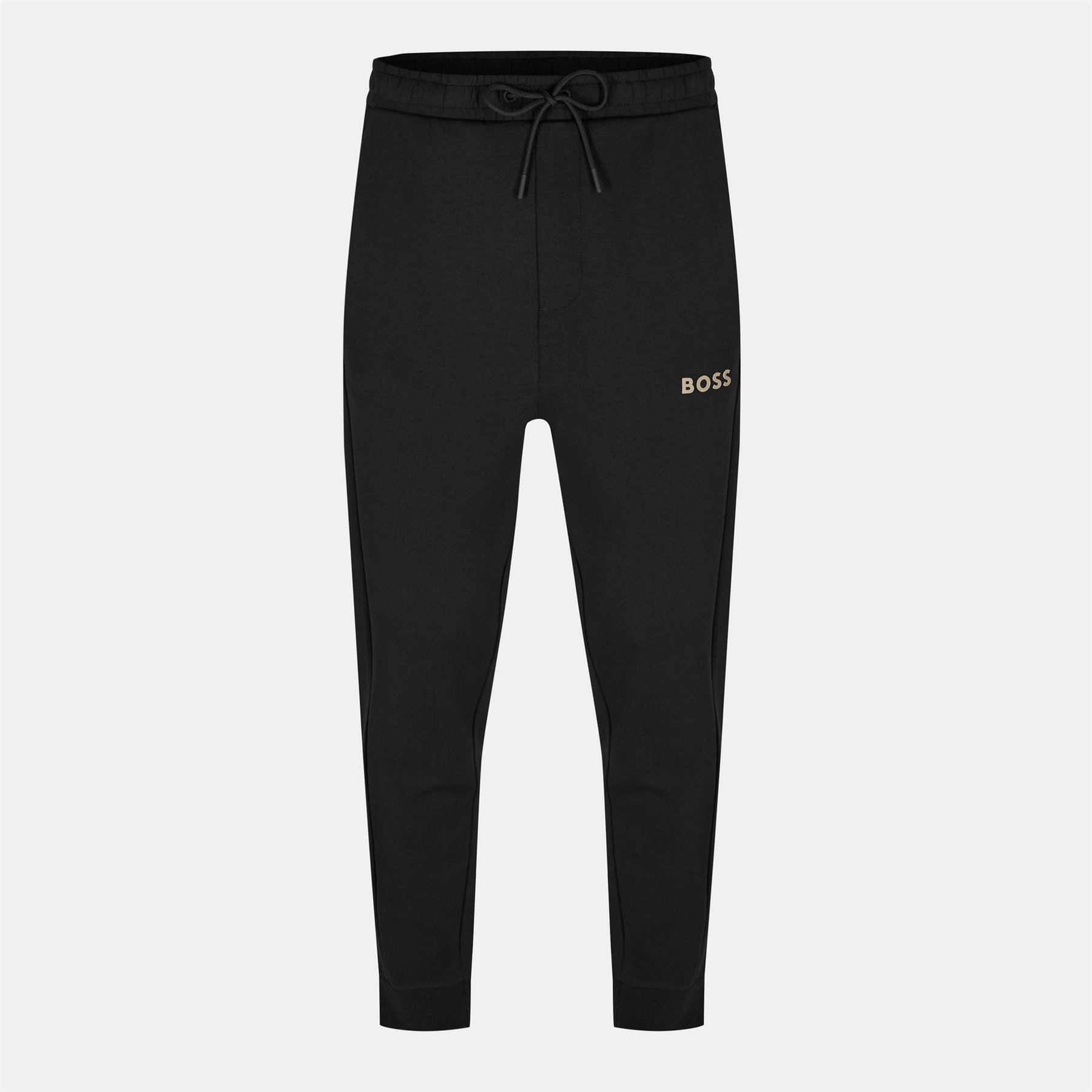 Boss Hadiko Wordmark Solid Patterned Joggers