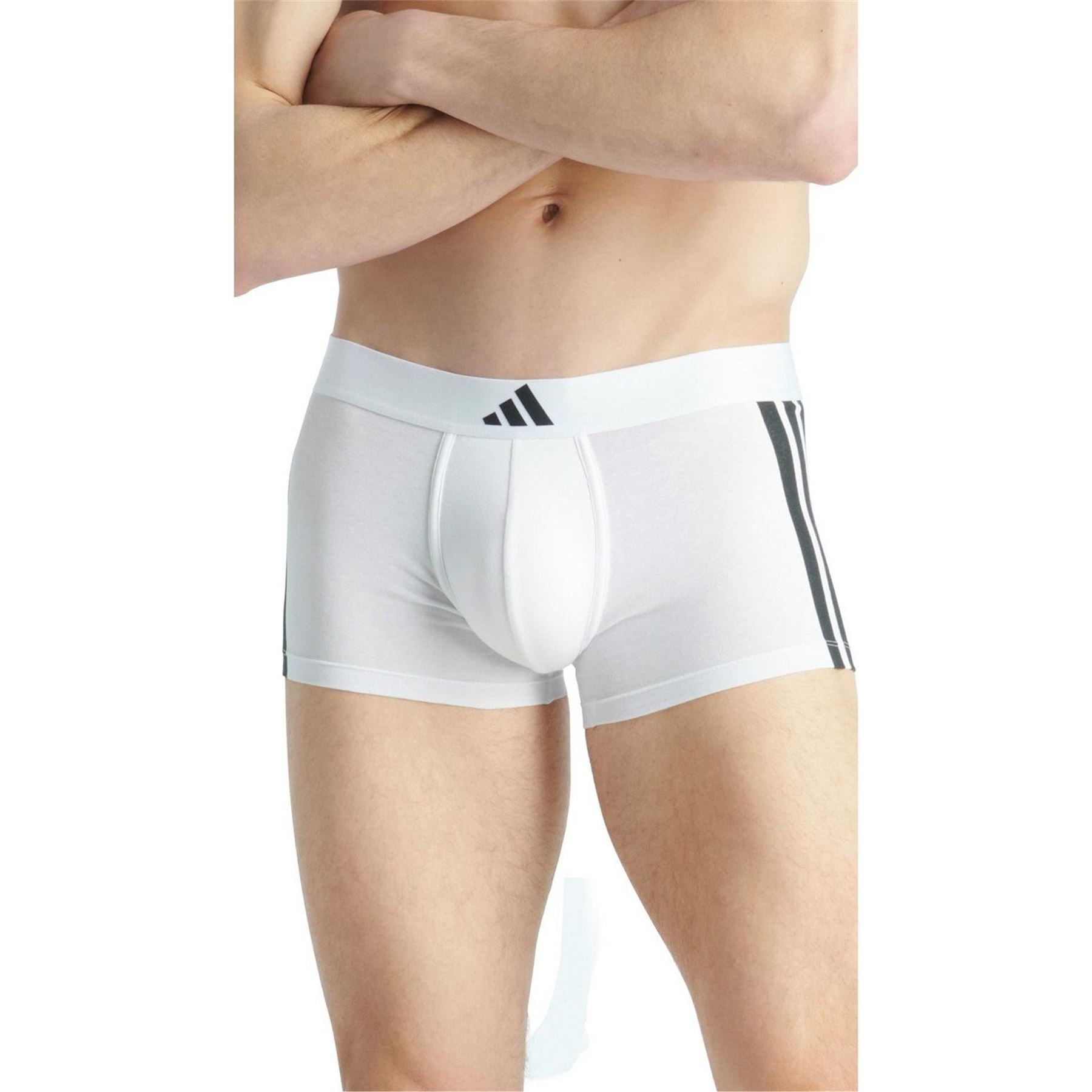 adidas 2 Pack Stripe Patterned Boxer Brief