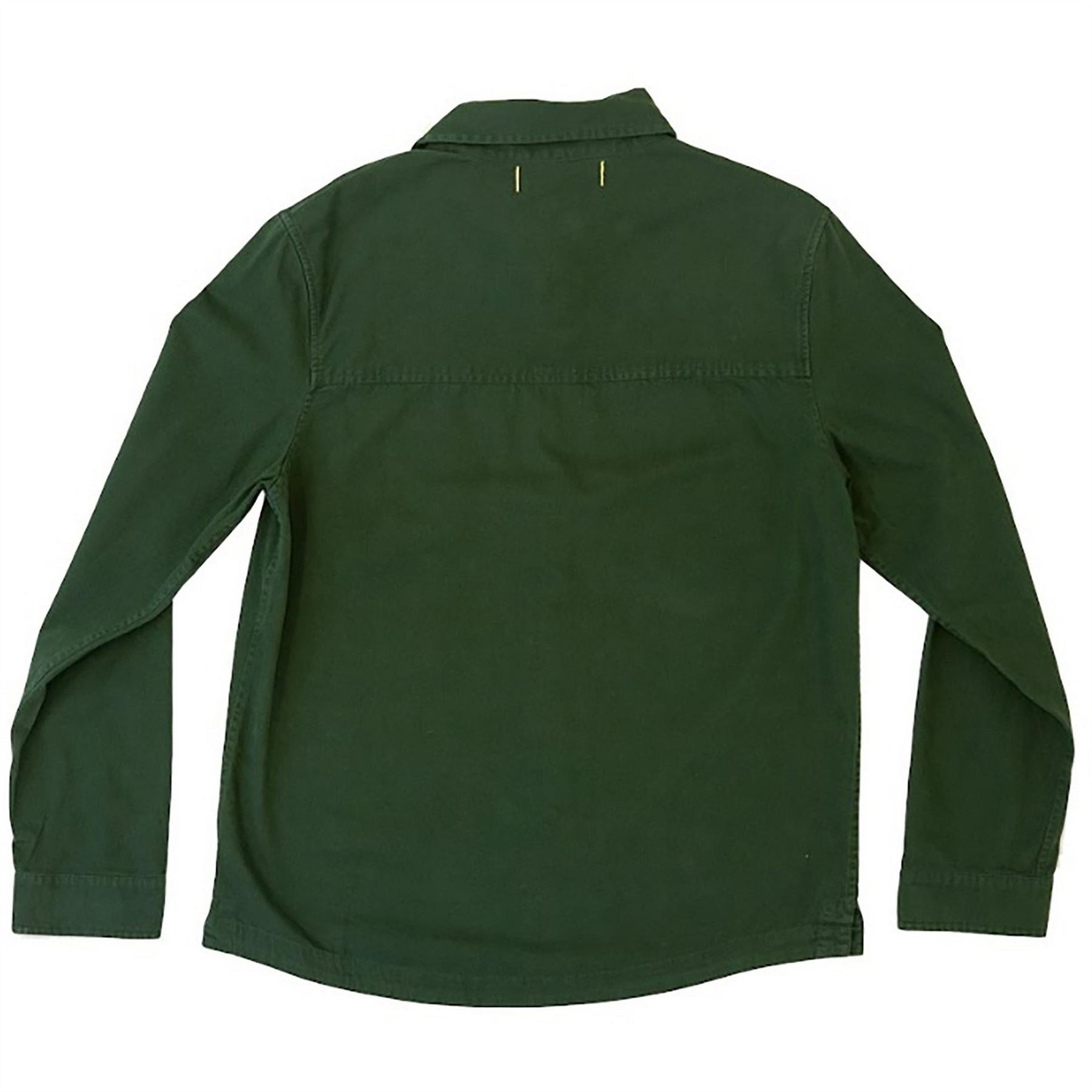 Roamers and Seekers Collared Neck Long Sleeve Shirt with Chest Pocket