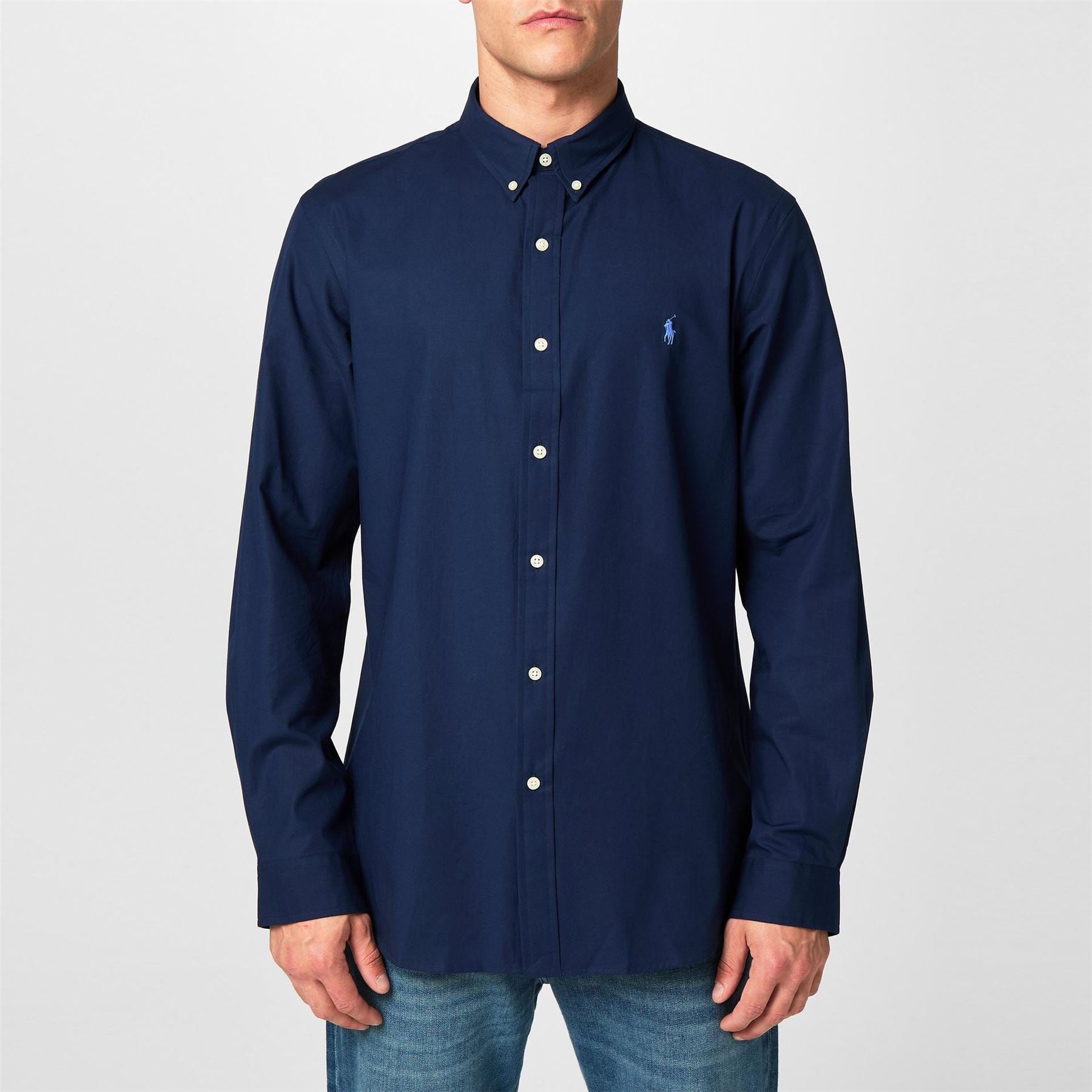 Polo Ralph Lauren Slim Fit Poplin Long Sleeve Shirt