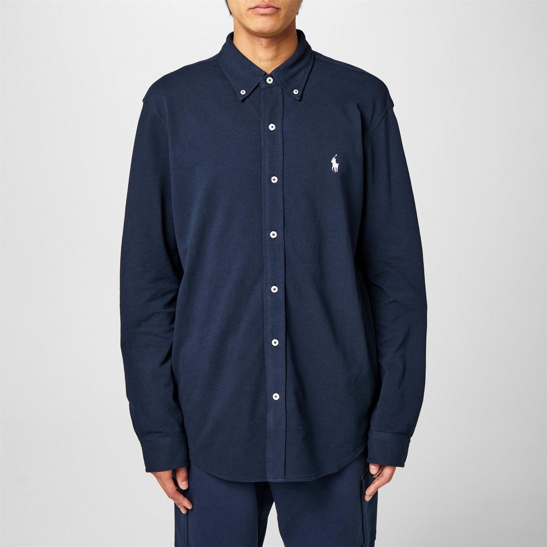 Polo Ralph Lauren Slim Fit Button Down Plain Shirt