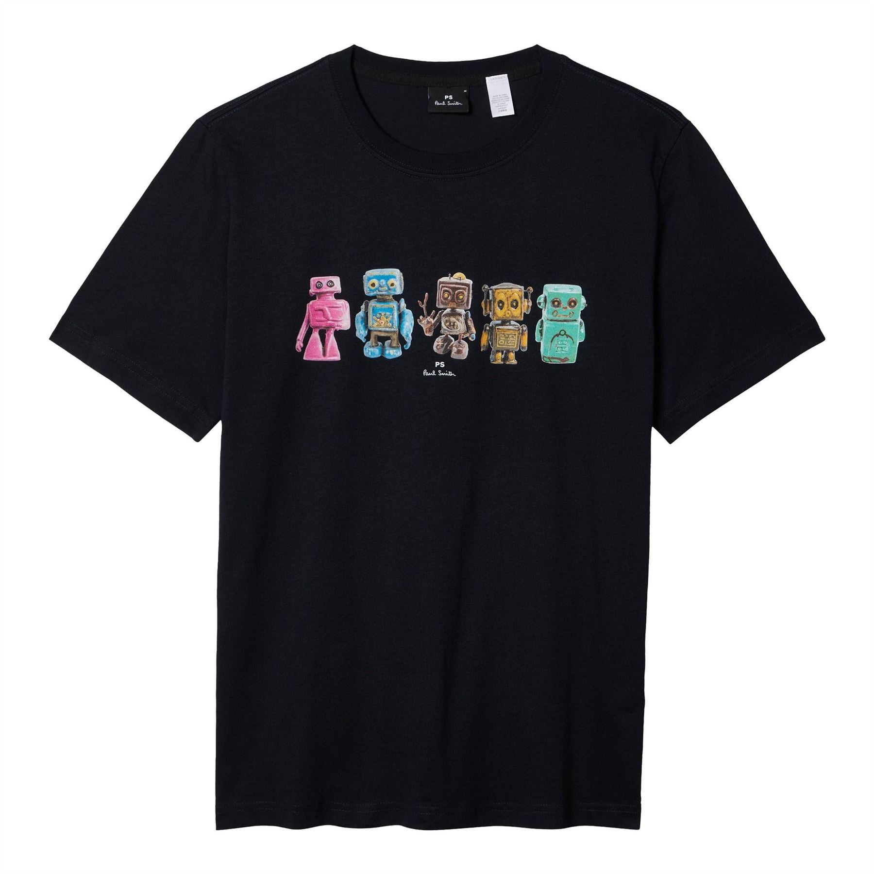 PS Paul Smith Robot Graphic Print T Shirt