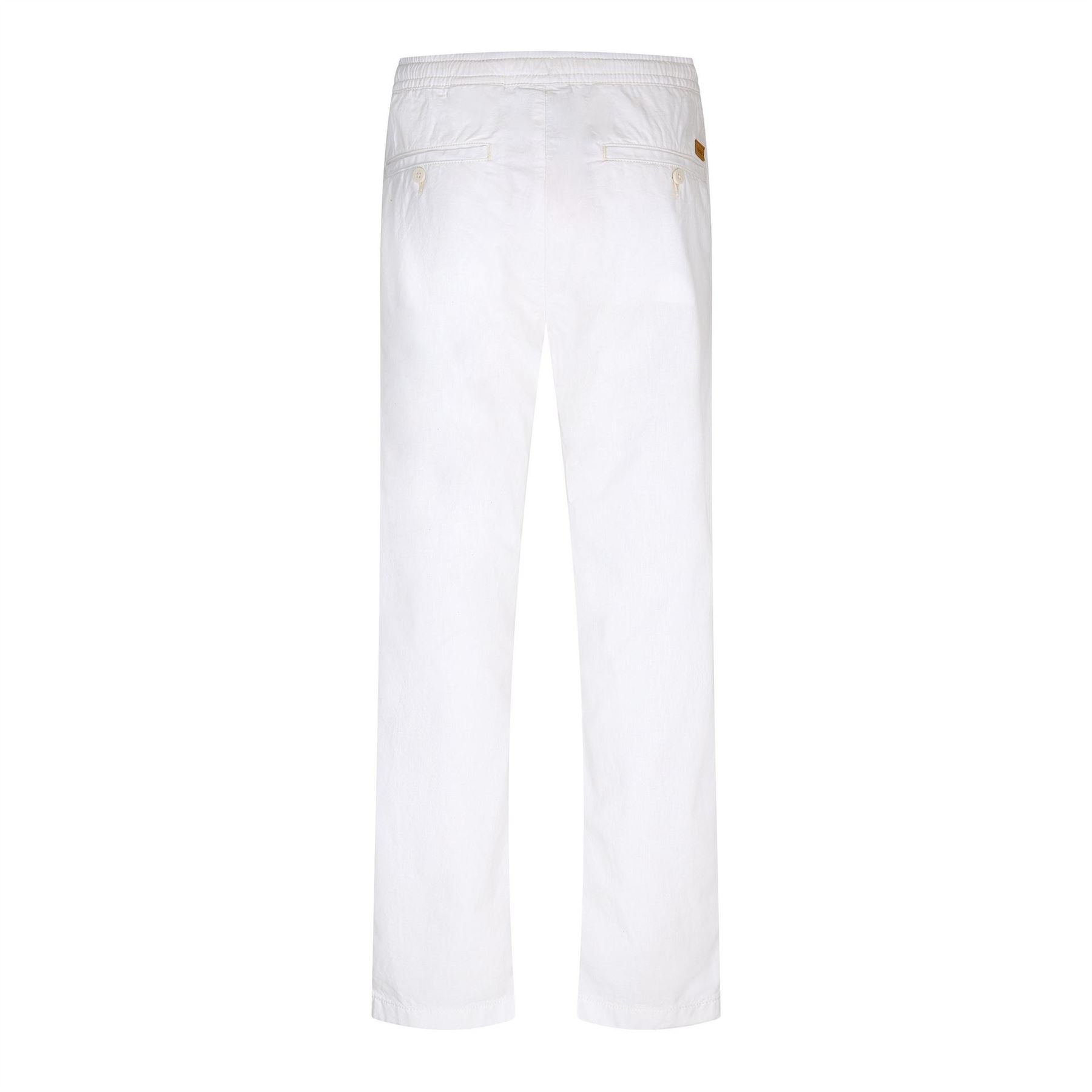 Timberland Cotton Jogger Cotton Linen Straight Leg Trousers