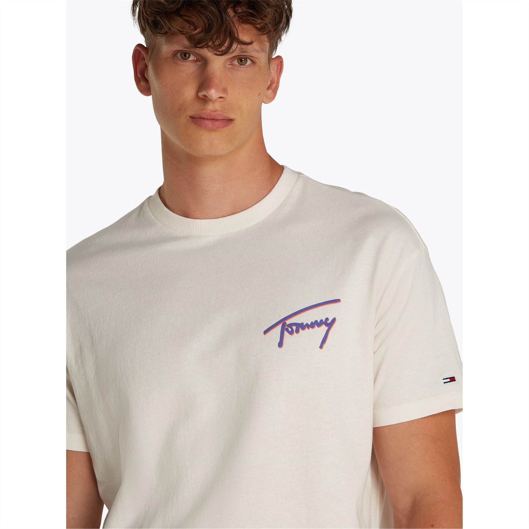 Tommy Jeans Timmy Regular Fit Lettering Graphic T-Shirt