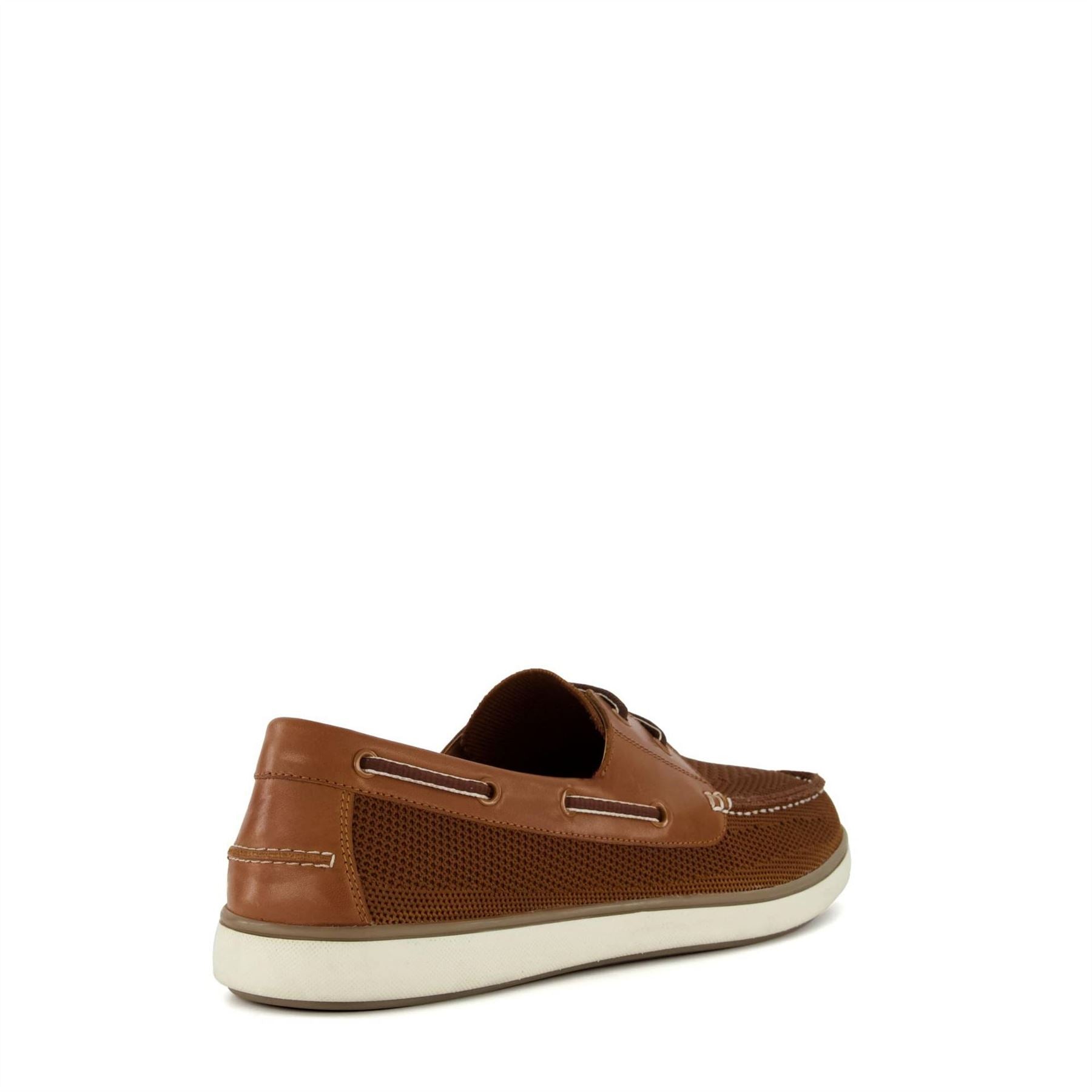 Dune London Flat Heel Round Toe Boat Shoes