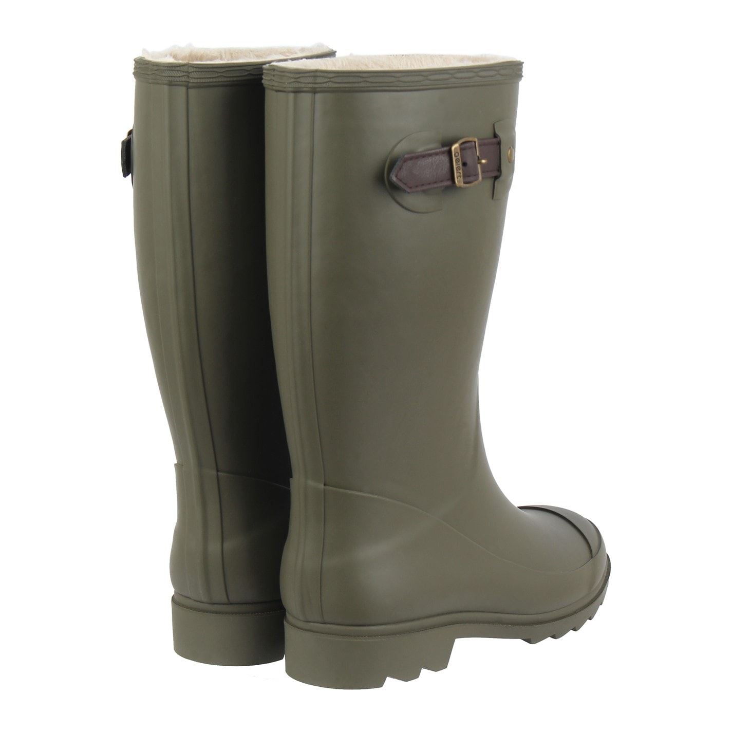 Gelert Womens Fur Lined Welly Boot