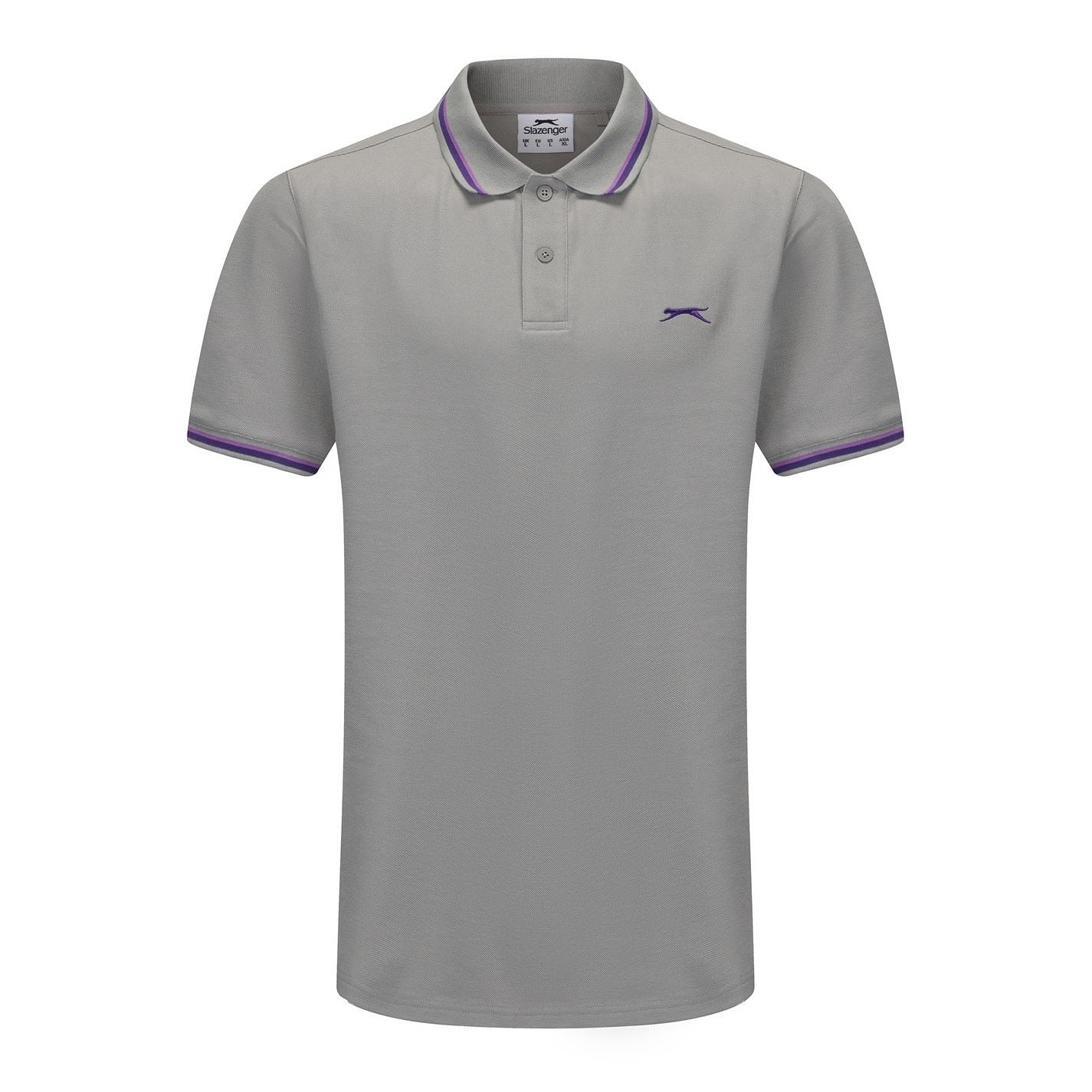 Slazenger Mens Tipped Polo Shirt