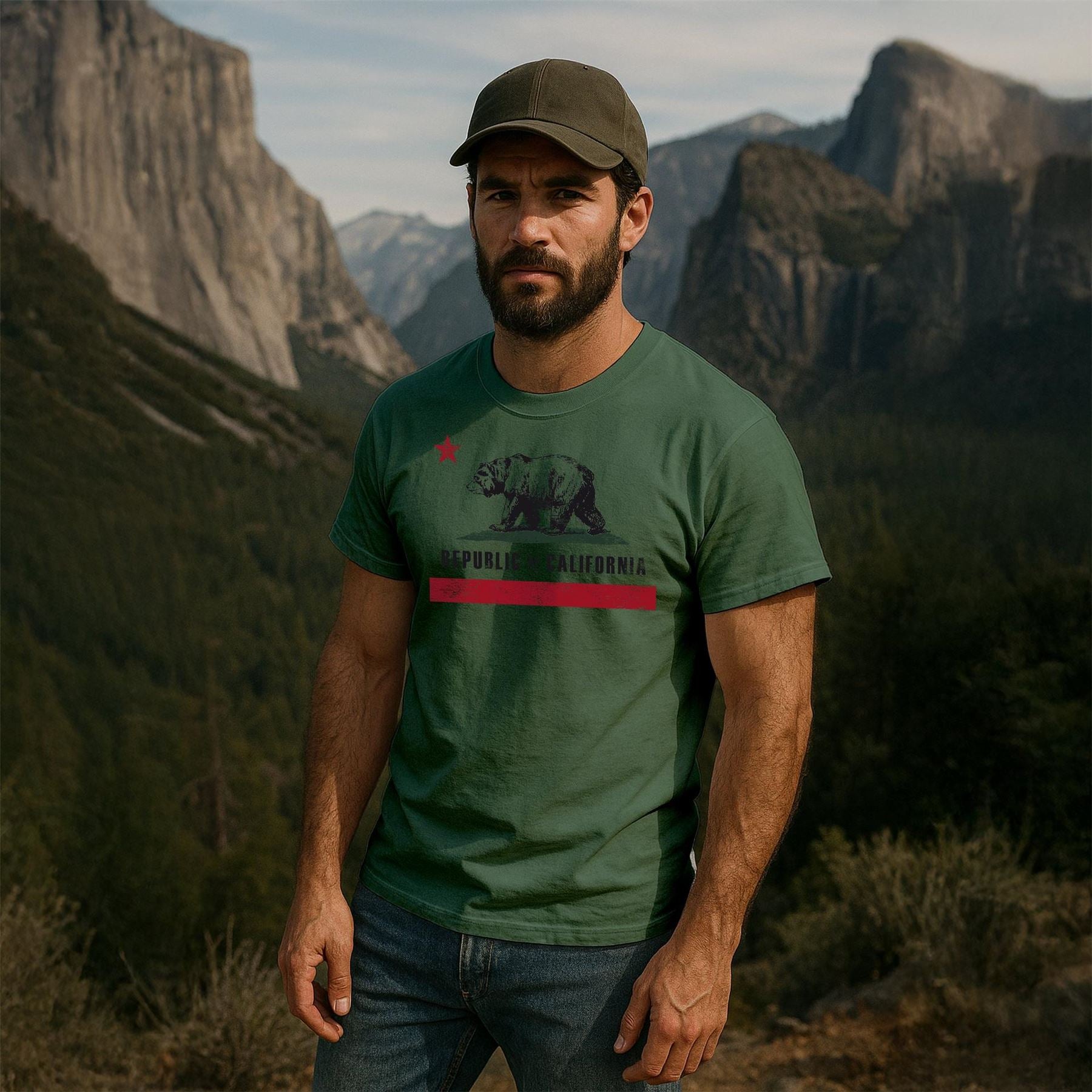 Republic of California Old Flag T-Shirt