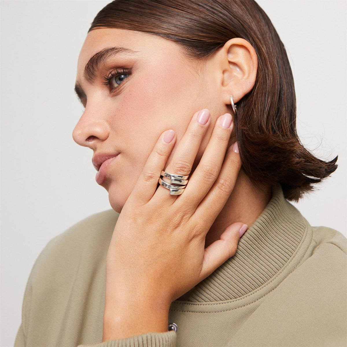 UNOde50 Sterling Silver Plated Ring